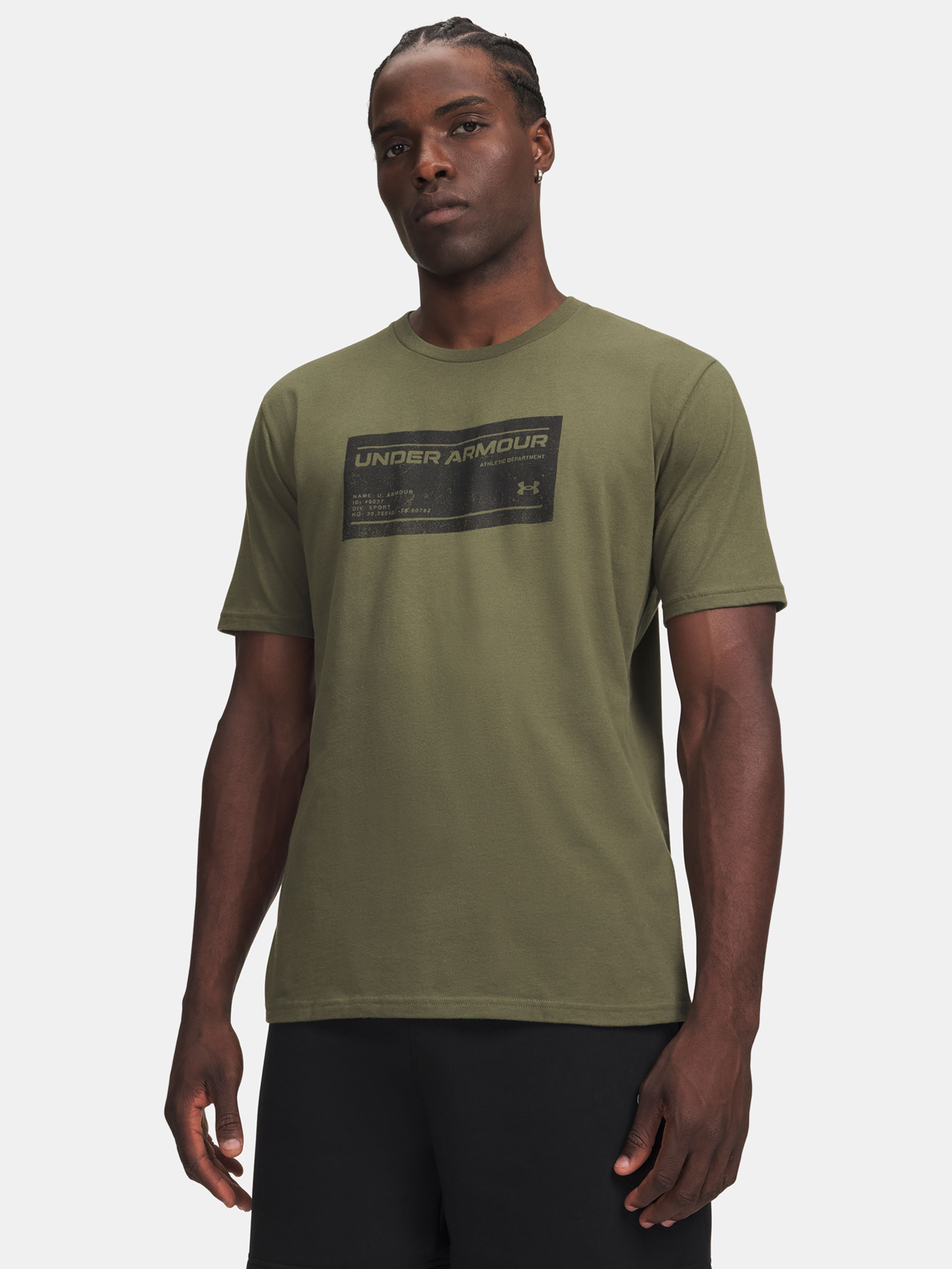 Vyriški marškinėliai Under Armour UA M BOX WM LABEL SS - 001