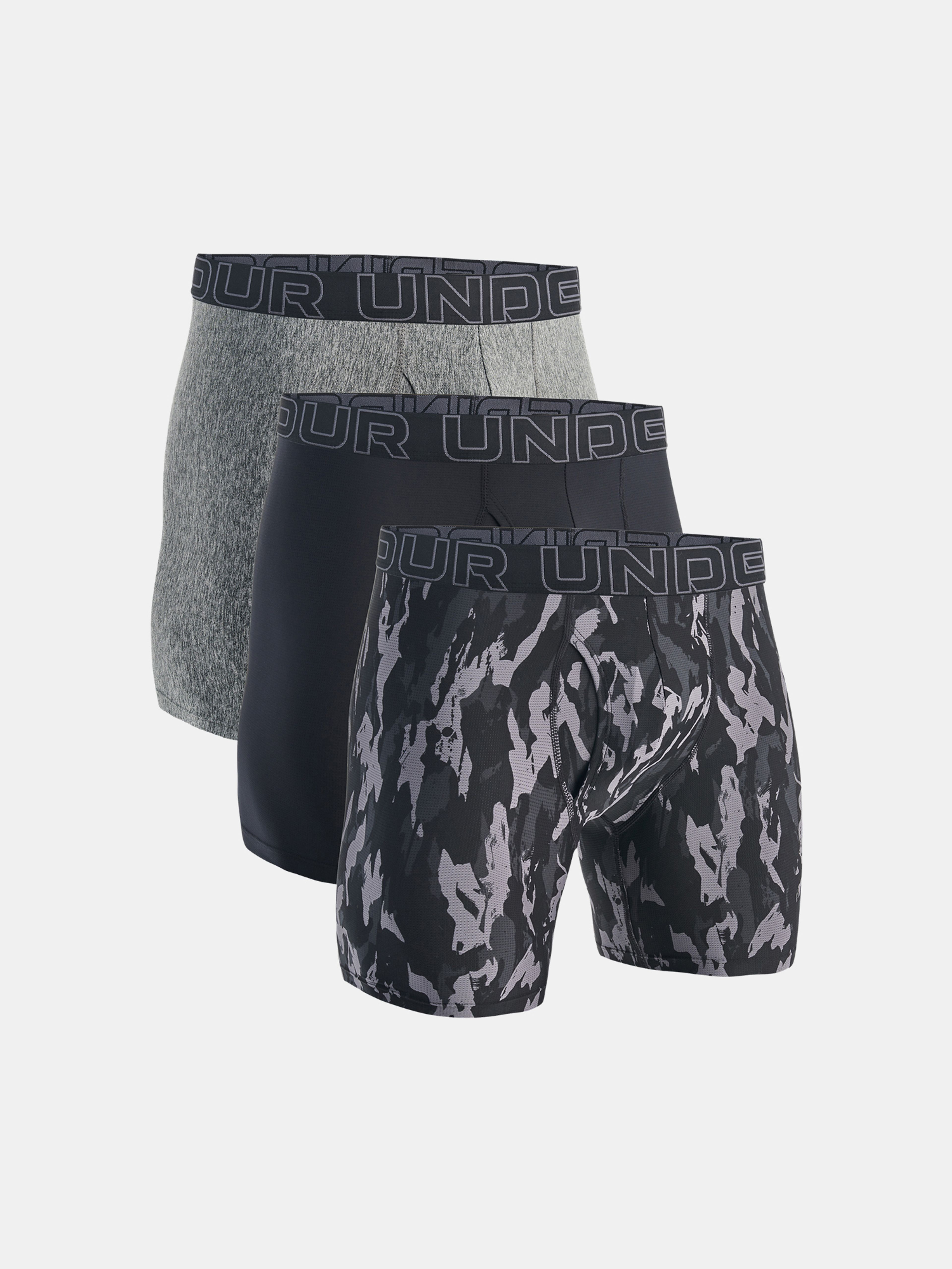 Pánske boxerky Under Armour M Perf Tech Mesh Nov 6in - 3pk