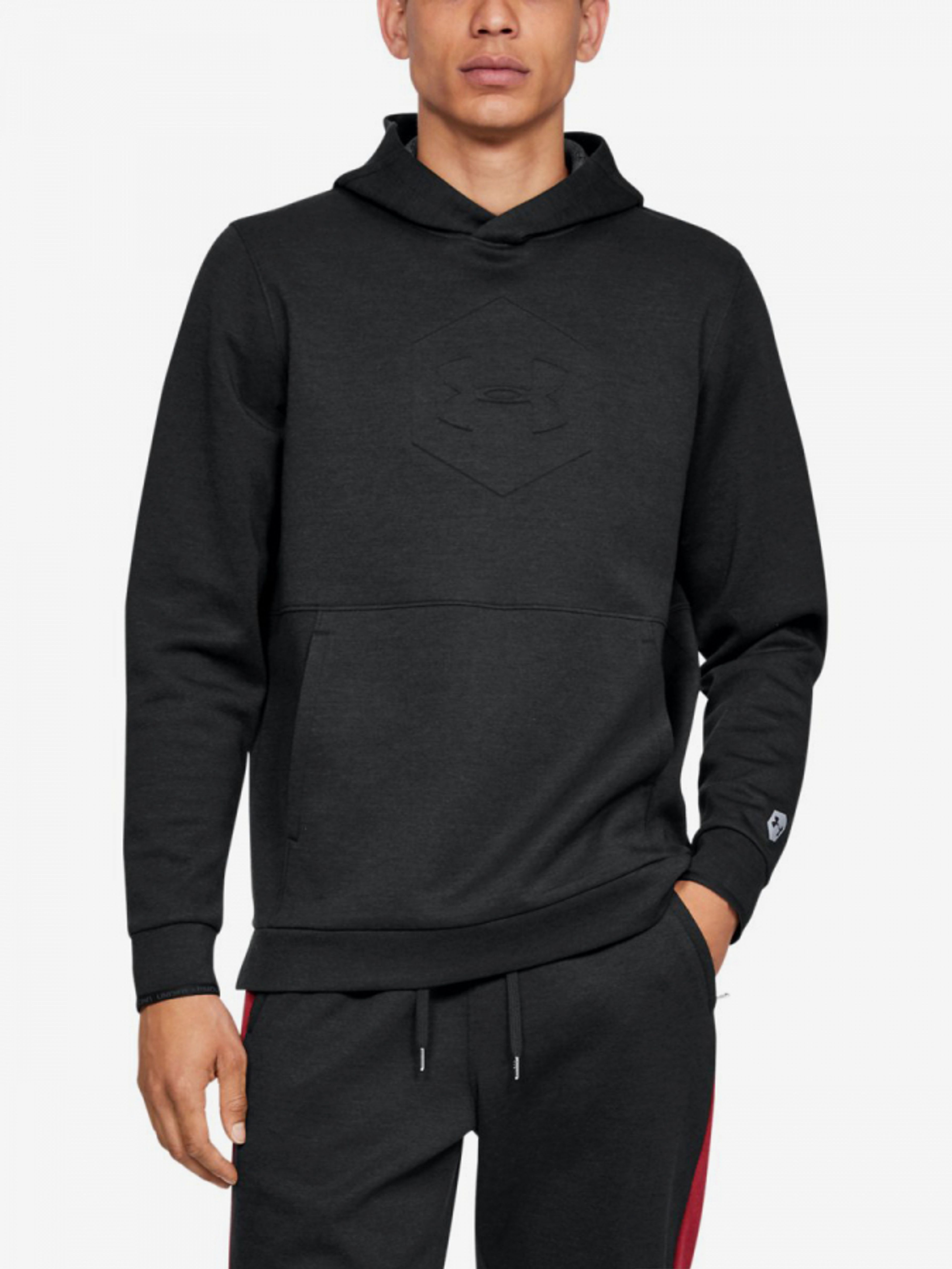 Meeste dressipluus Under Armour Athlete Recovery Fleece Graphic Hoodie-B
