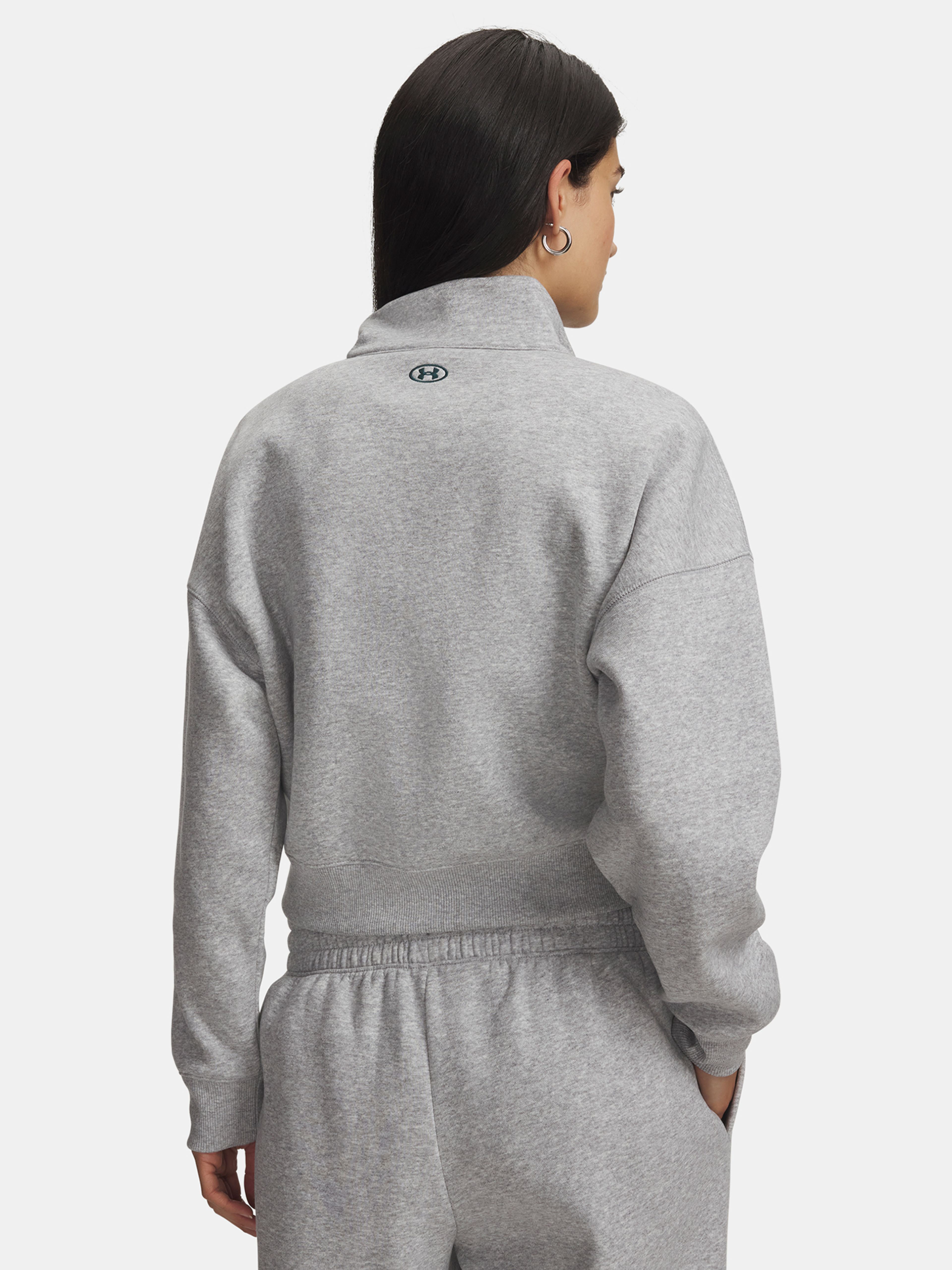 Naiste dressipluus Under Armour RIVAL FLEECE VARSITY HZ - 002