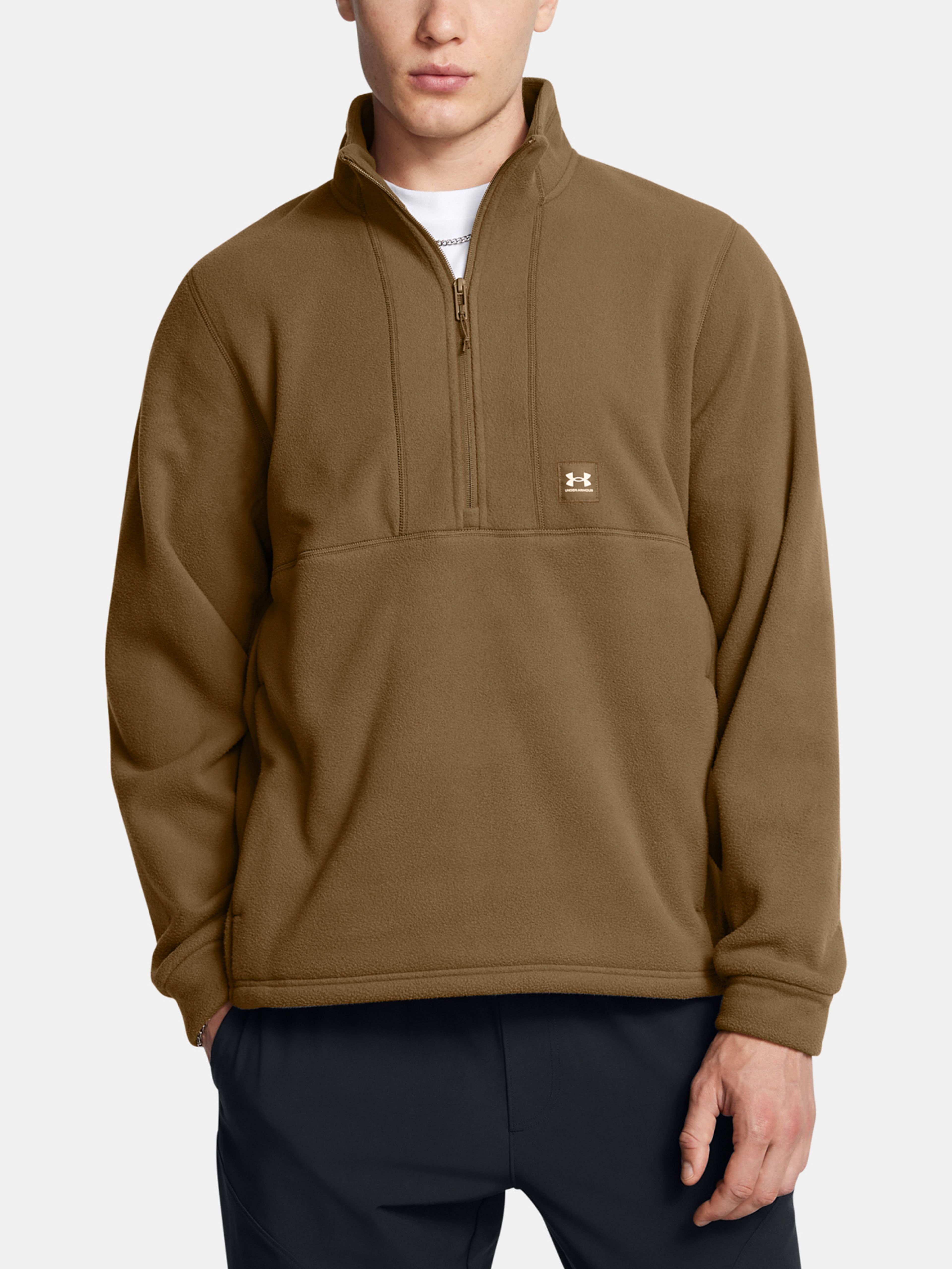 Pánská mikina Under Armour UA Expanse Fleece HZ-BRN