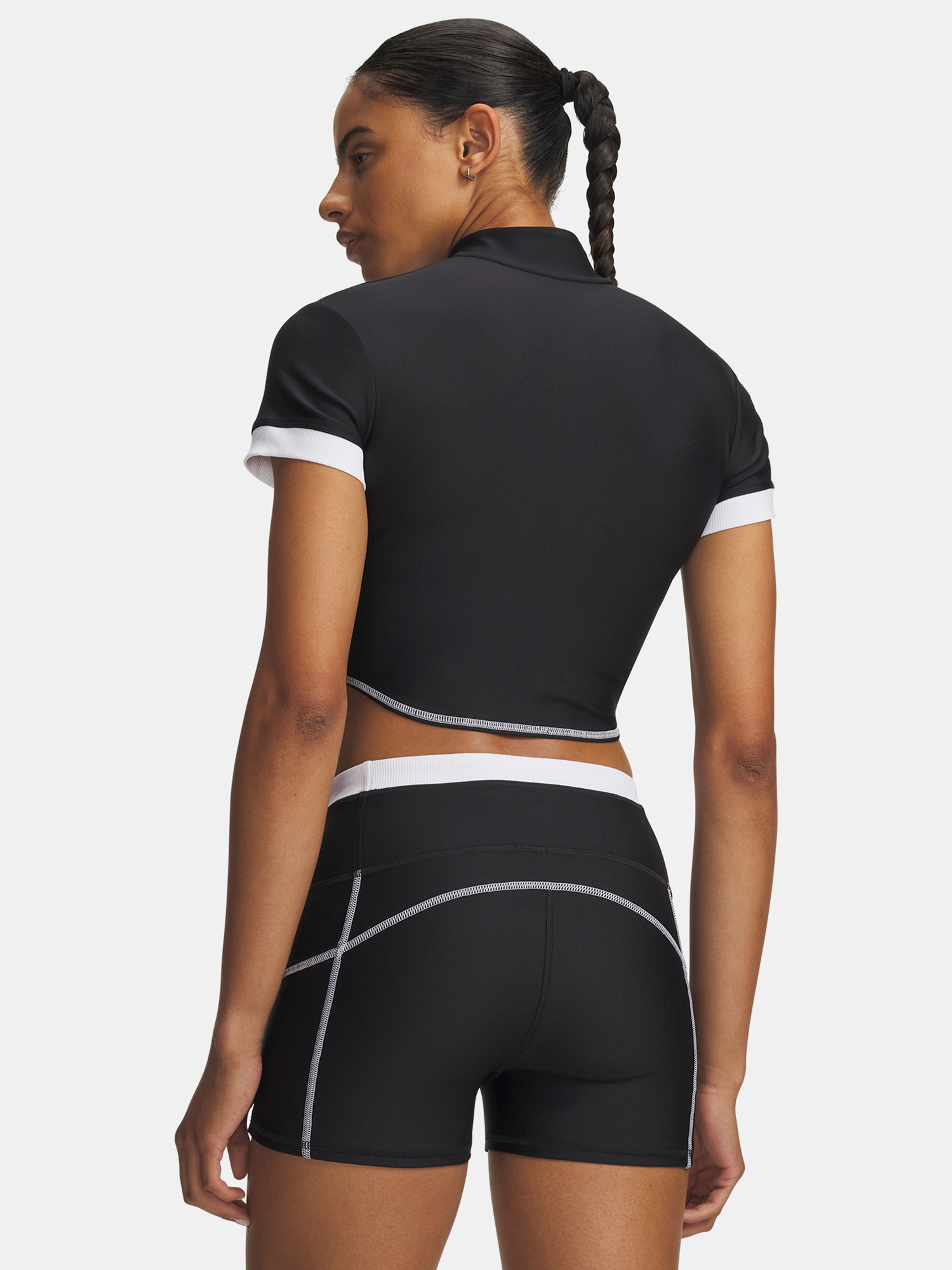 Naiste t-särk Under Armour UA HeatGear Novelty SS FZ - 002
