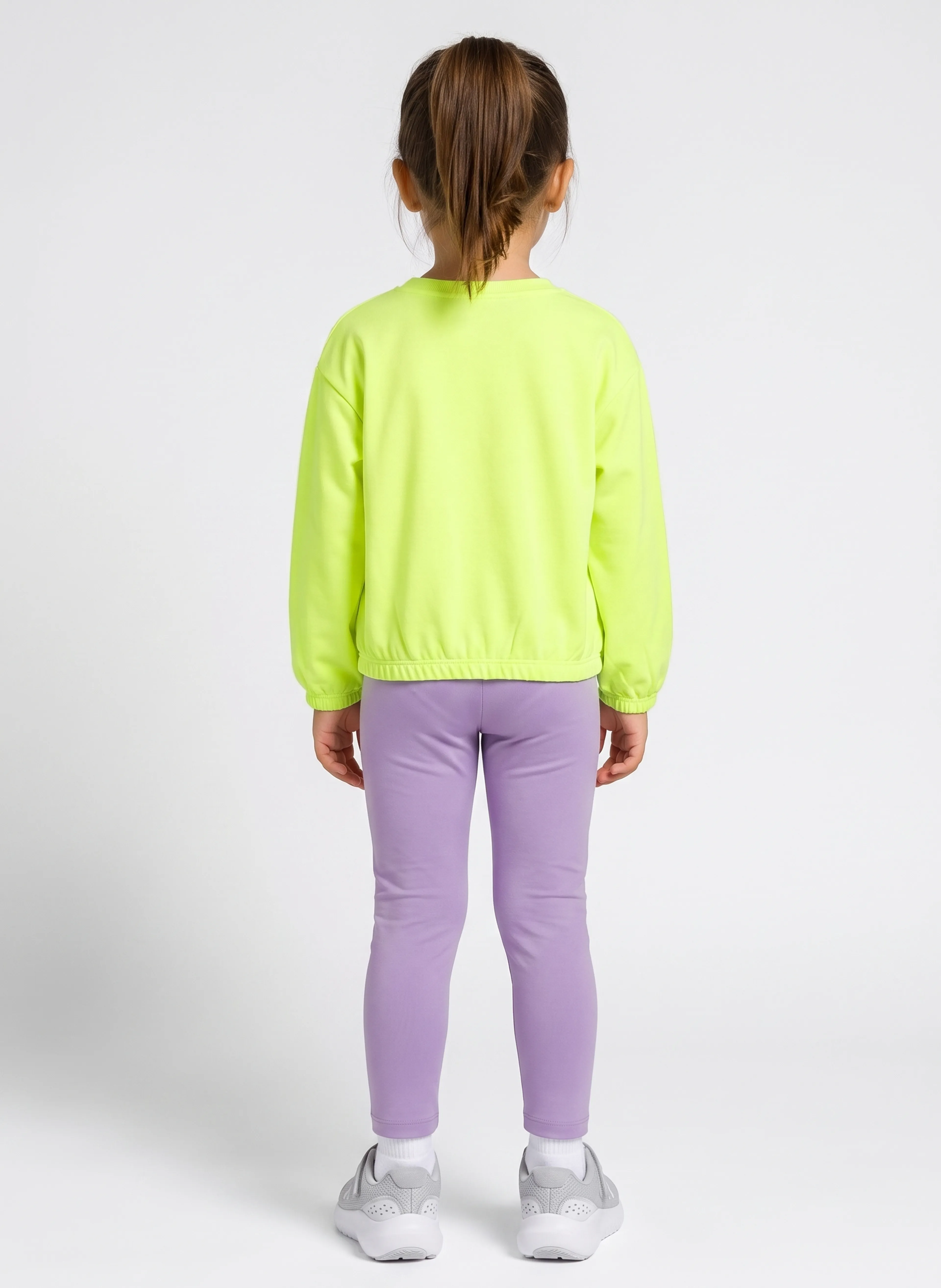 Dievčenský set Under Armour UA CREWNECK LEGGING SET - 004