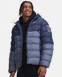 Vīriešu jaka Under Armour UA Sportswear Puff Jkt-BLK-Pelēka - 002