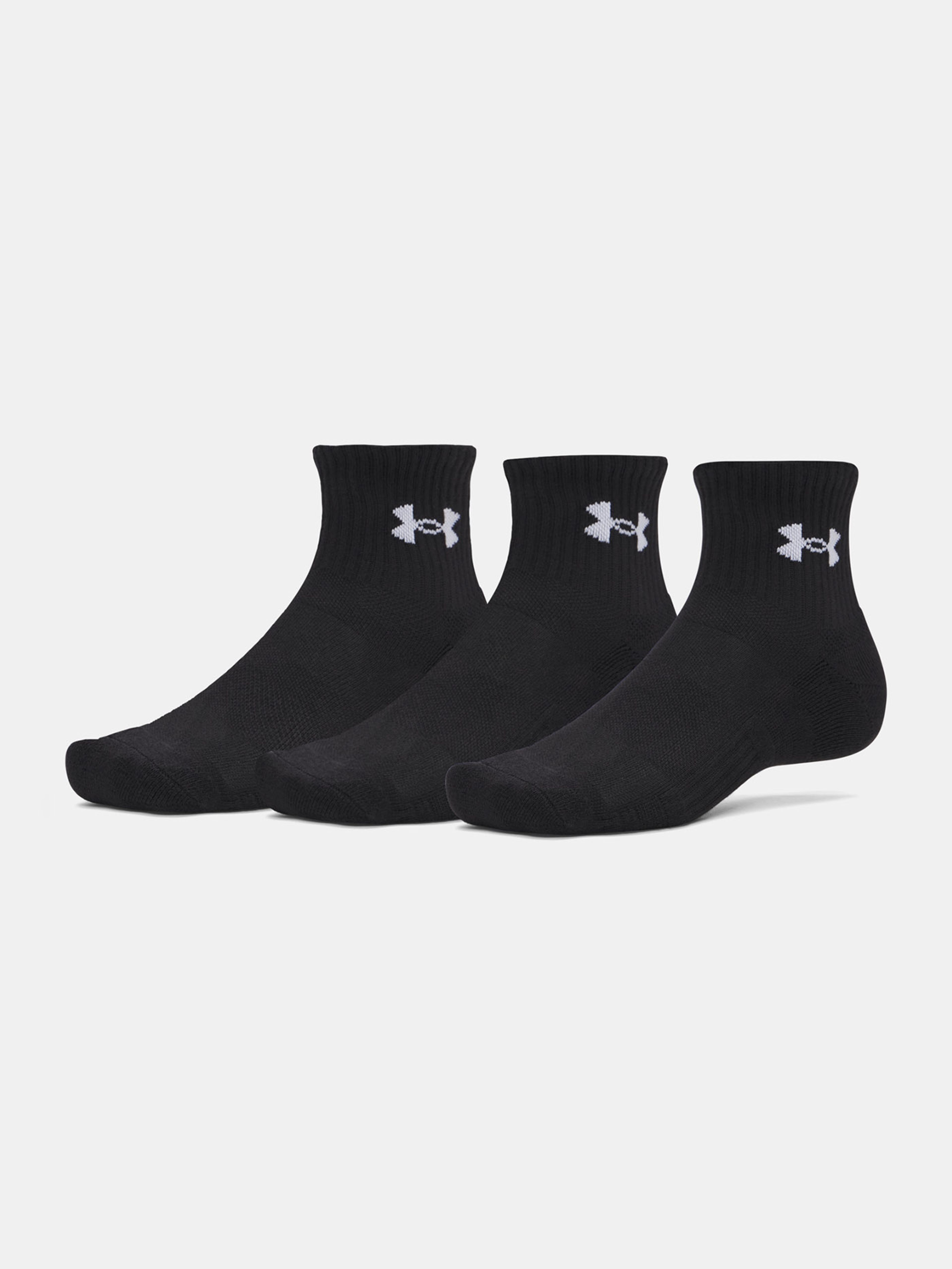 Unisex ponožky Under Armour UA Performance Cotton 3p Qtr