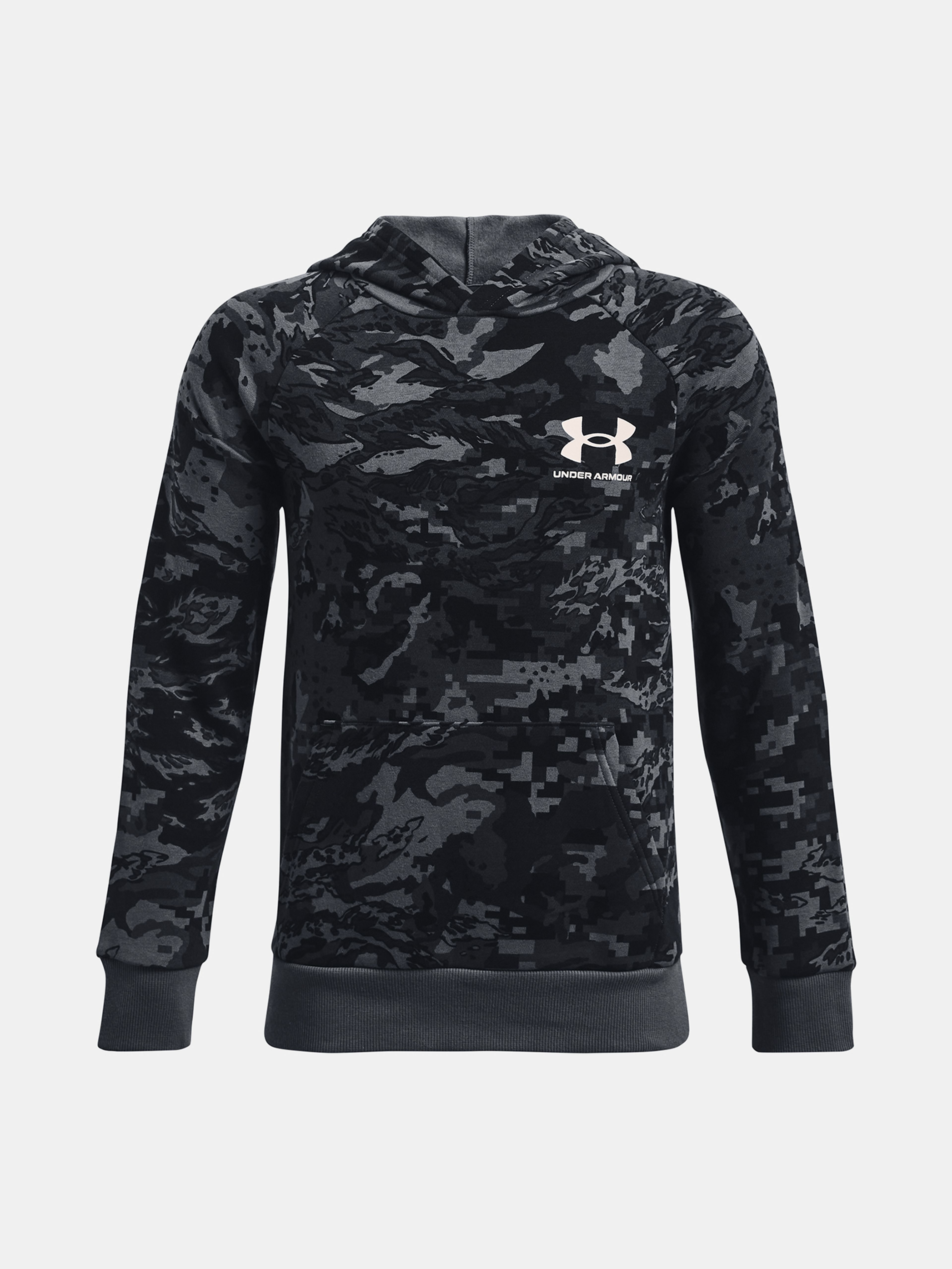 Poiste dressipluus Under Armour UA Rival Flc ABC Camo Hoodie