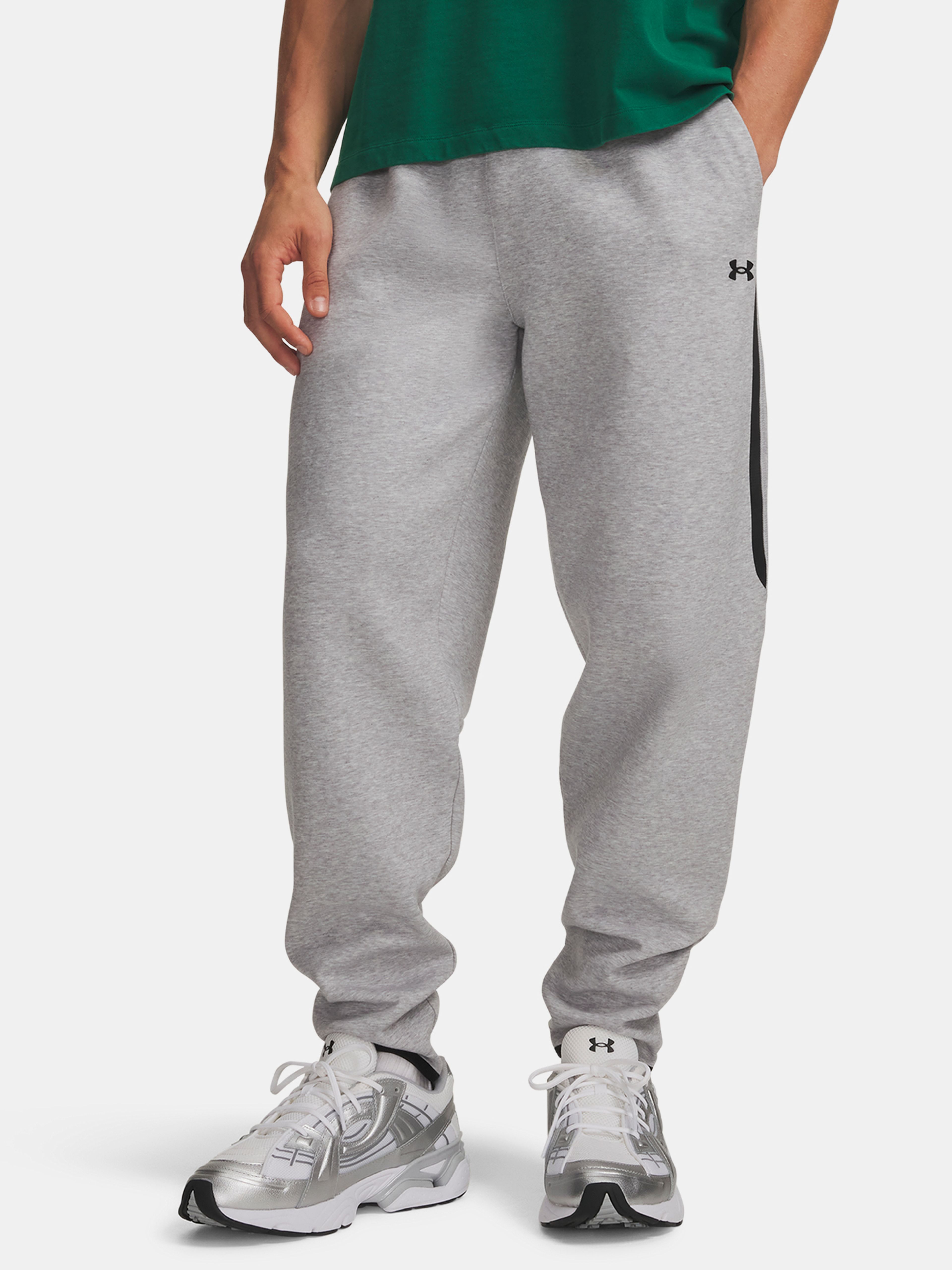 Pánské tepláky Under Armour UA Unstoppable Flc Joggers - 001