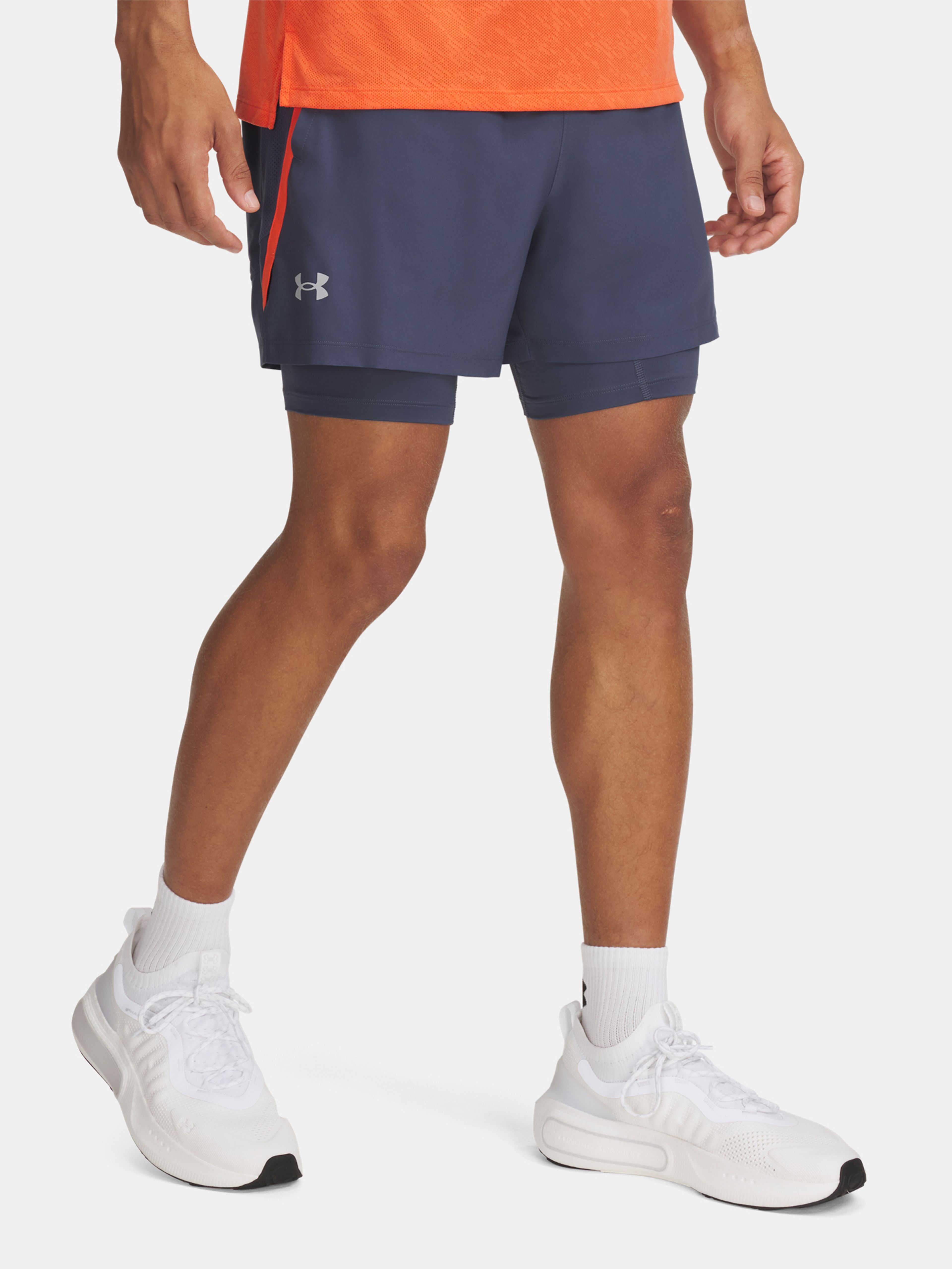 Férfi rövidnadrágok Under Armour UA LAUNCH 5'' 2-IN-1 SHORTS