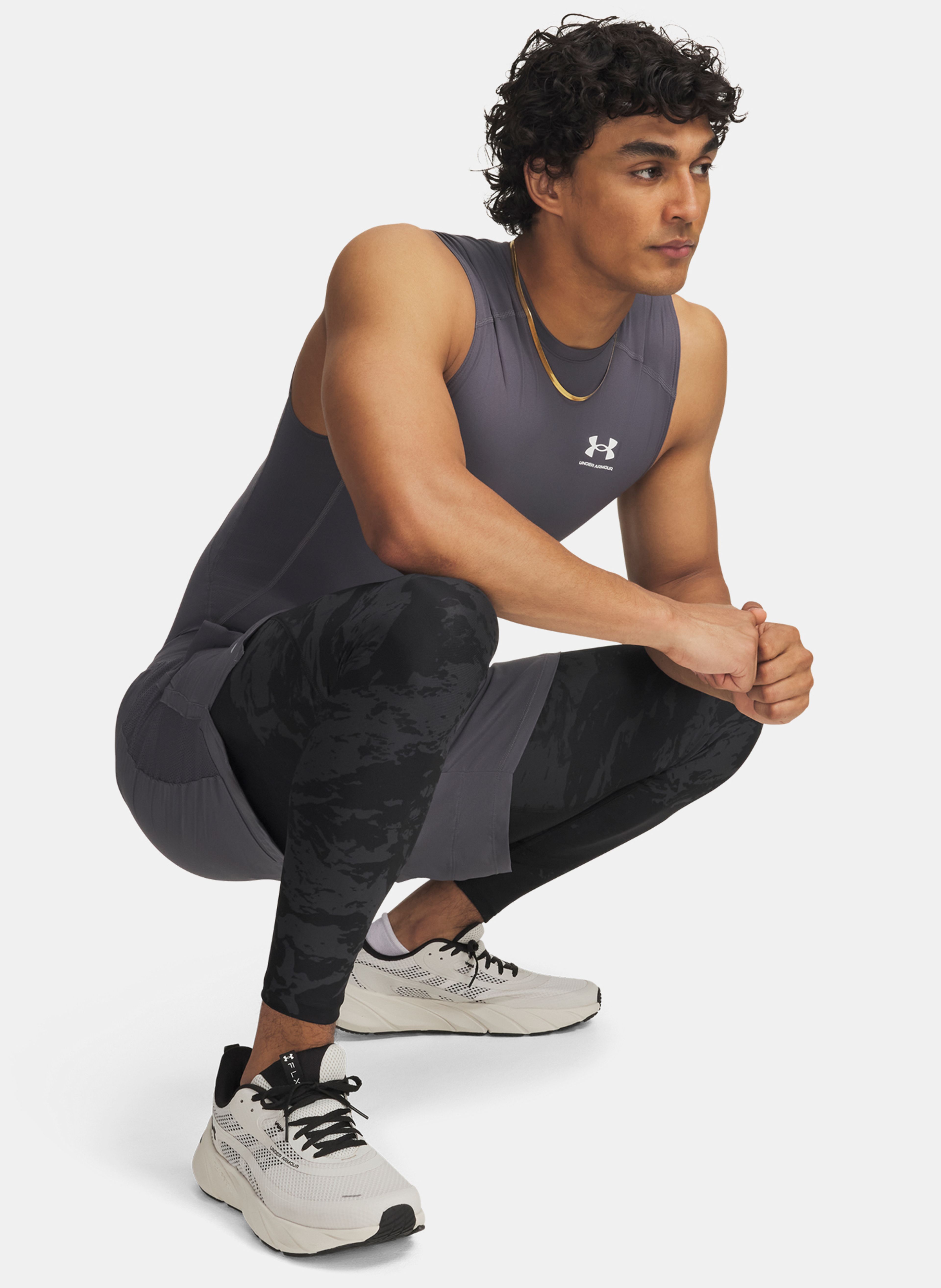 Moške pajkice  Under Armour HEATGEAR CB Leggings - 004