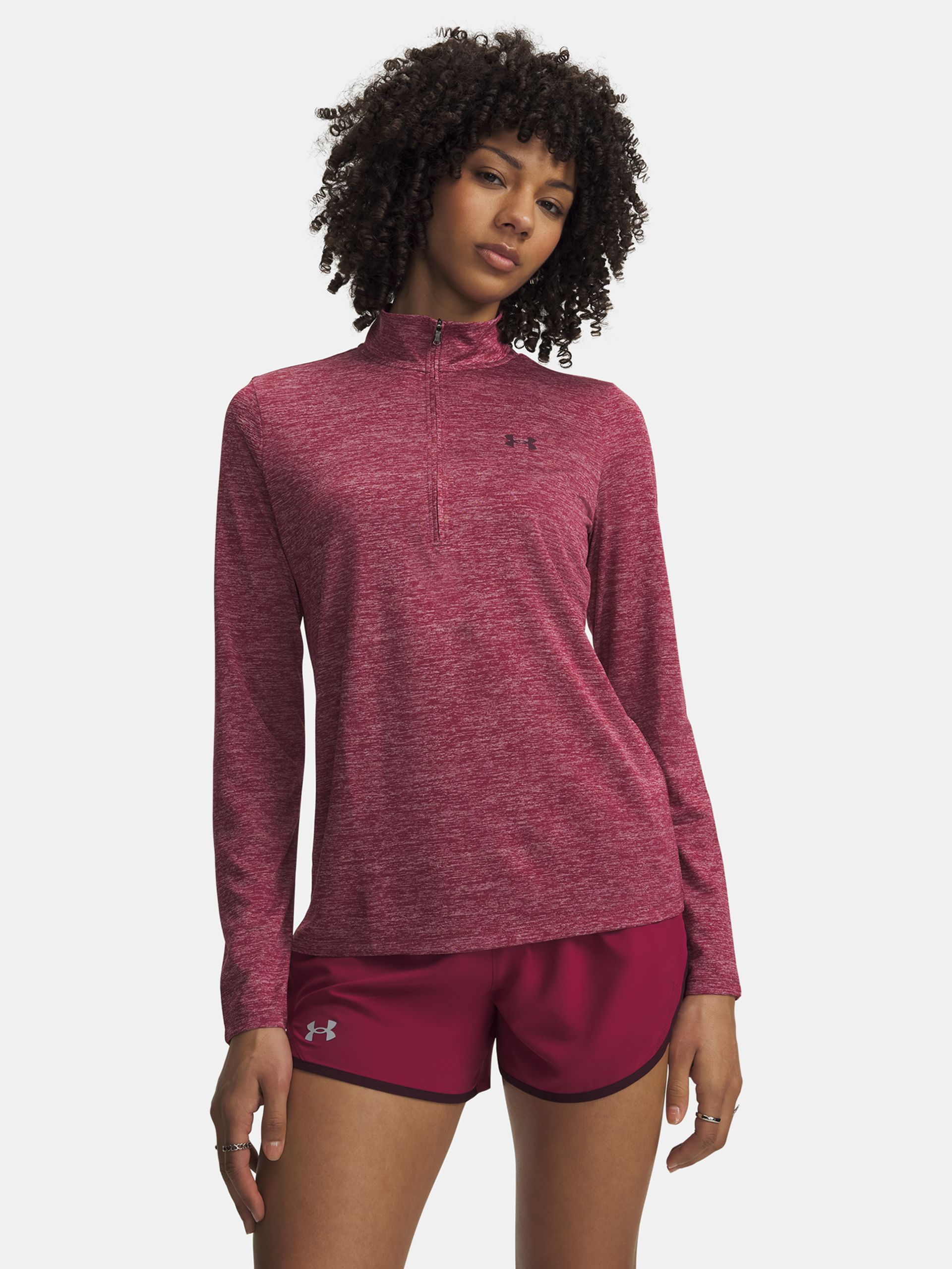 Naiste t-särk Under Armour Tech 1/2 Zip- Twist - 001