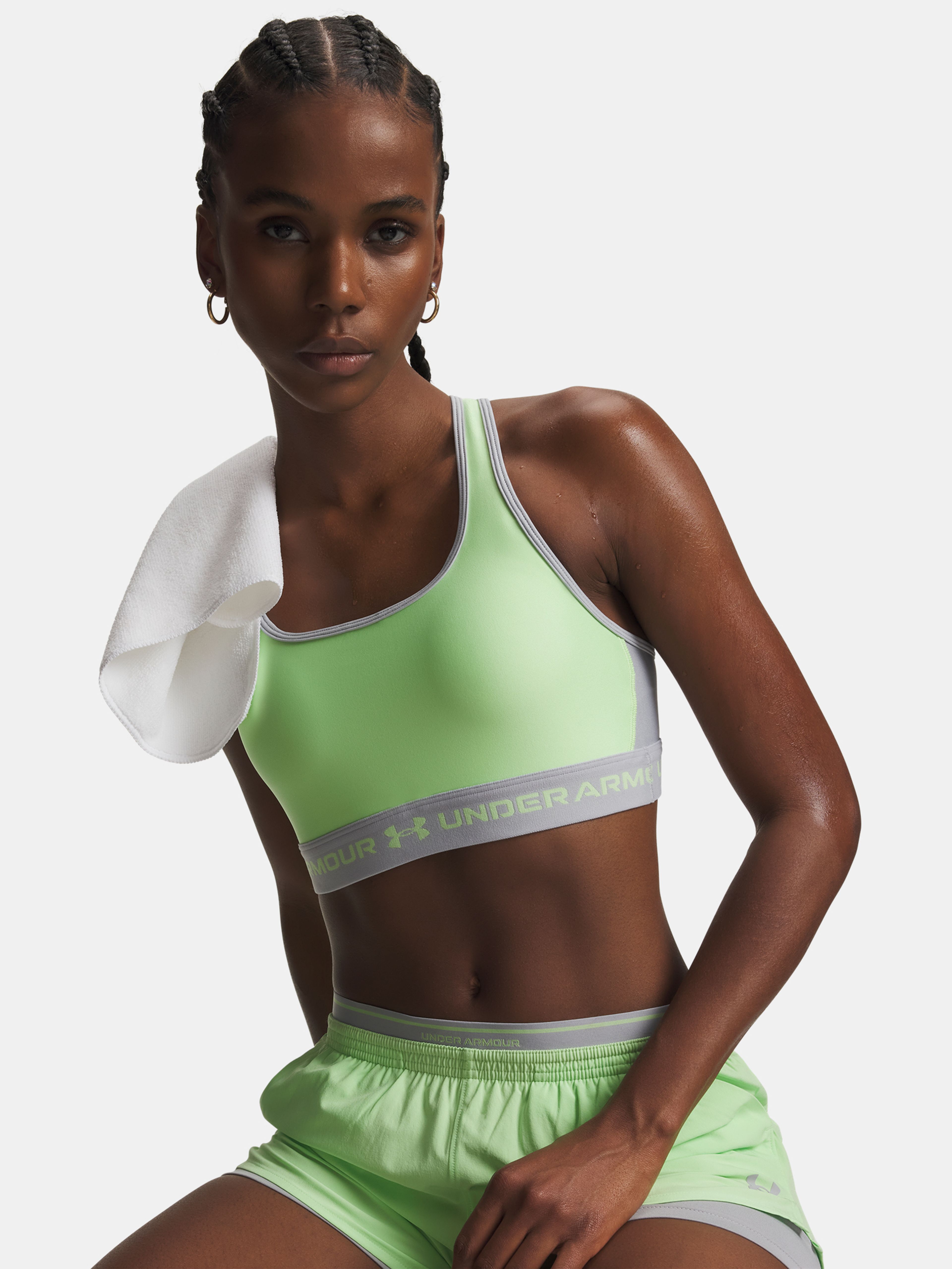 Női melltartó Under Armour Crossback Mid Bra