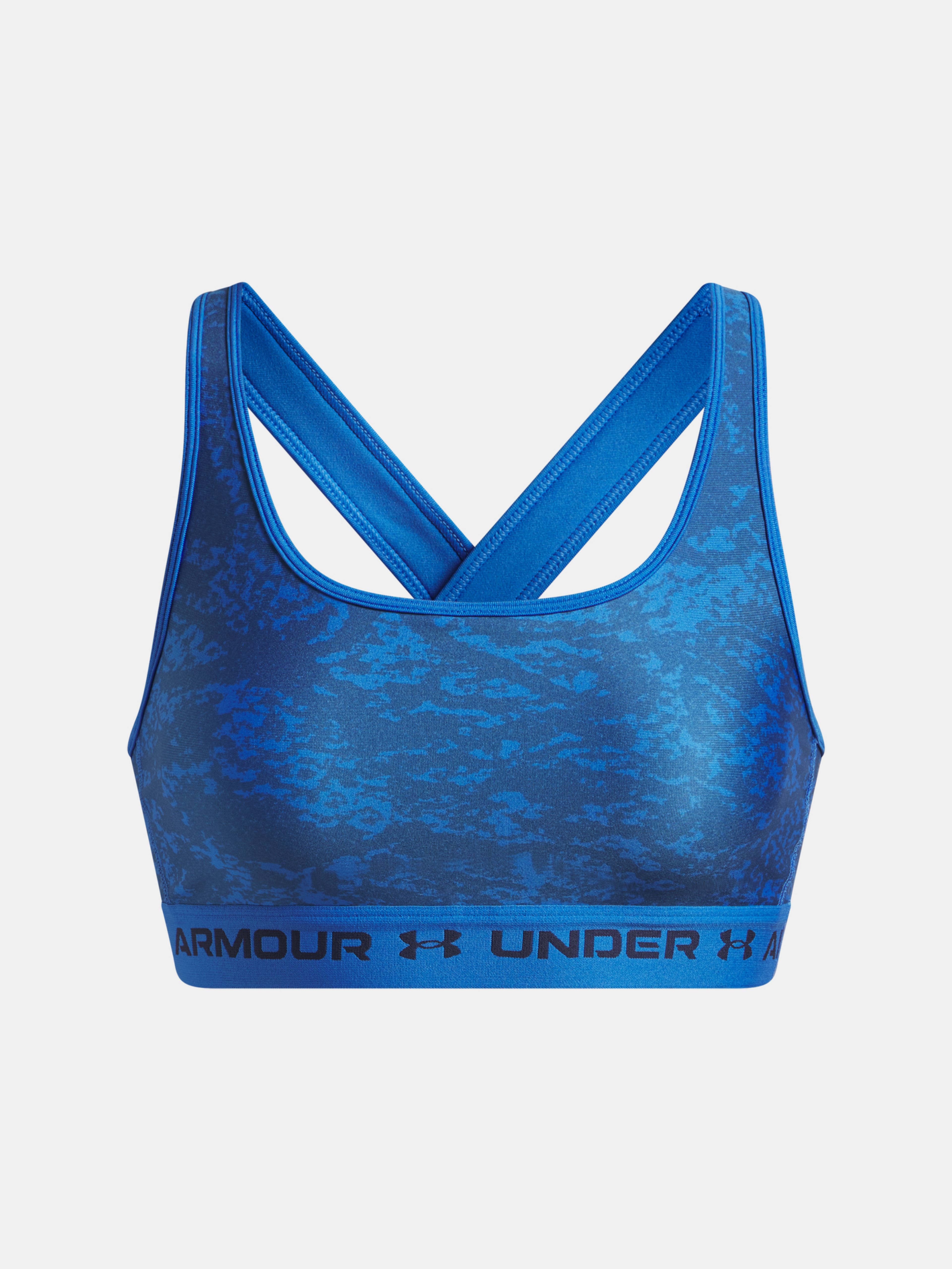 Moteriška liemenėlė Under Armour Crossback Mid Print-BLU