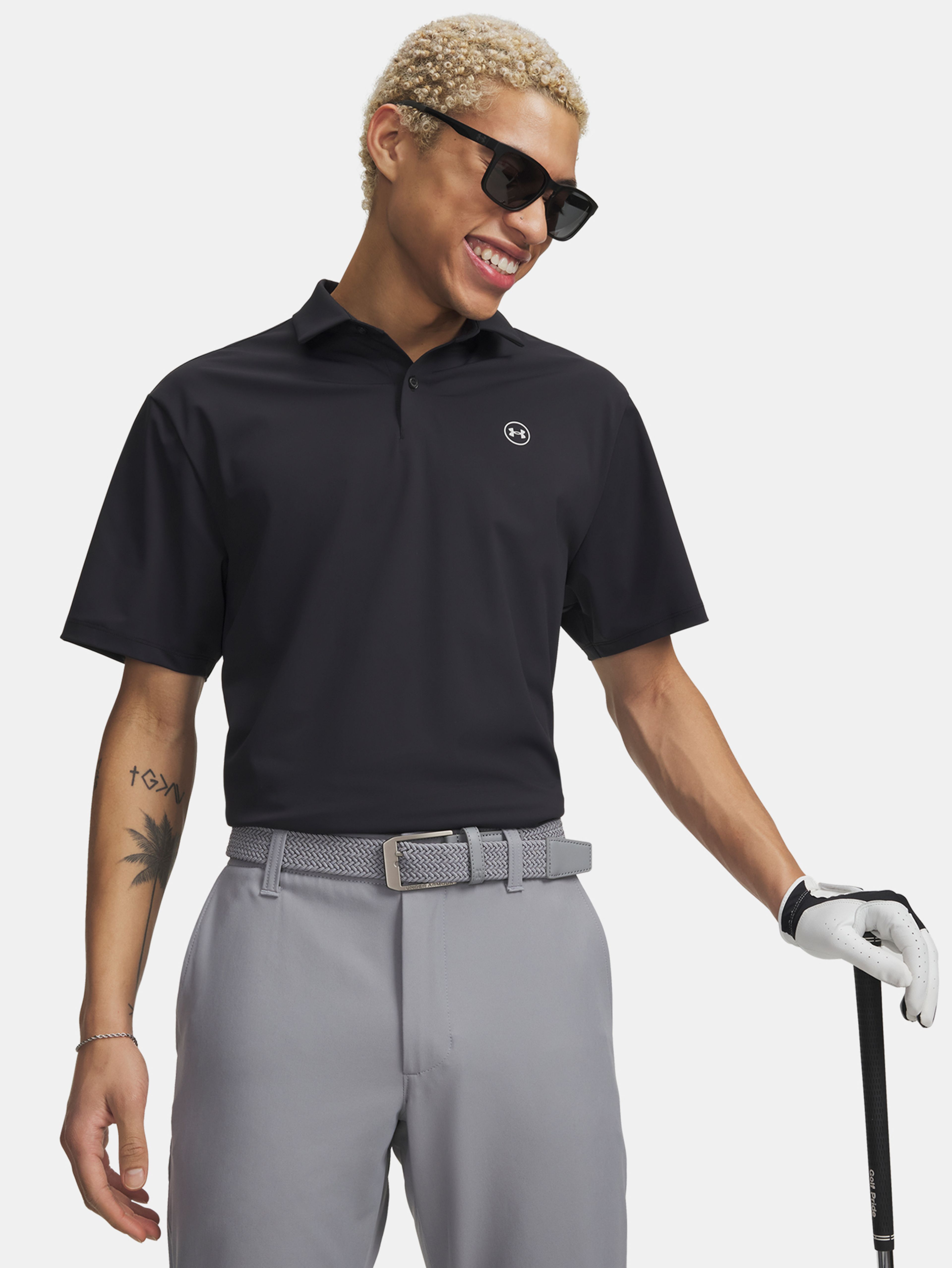 Férfi póló Under Armour UA Drive Chill Polo - 001