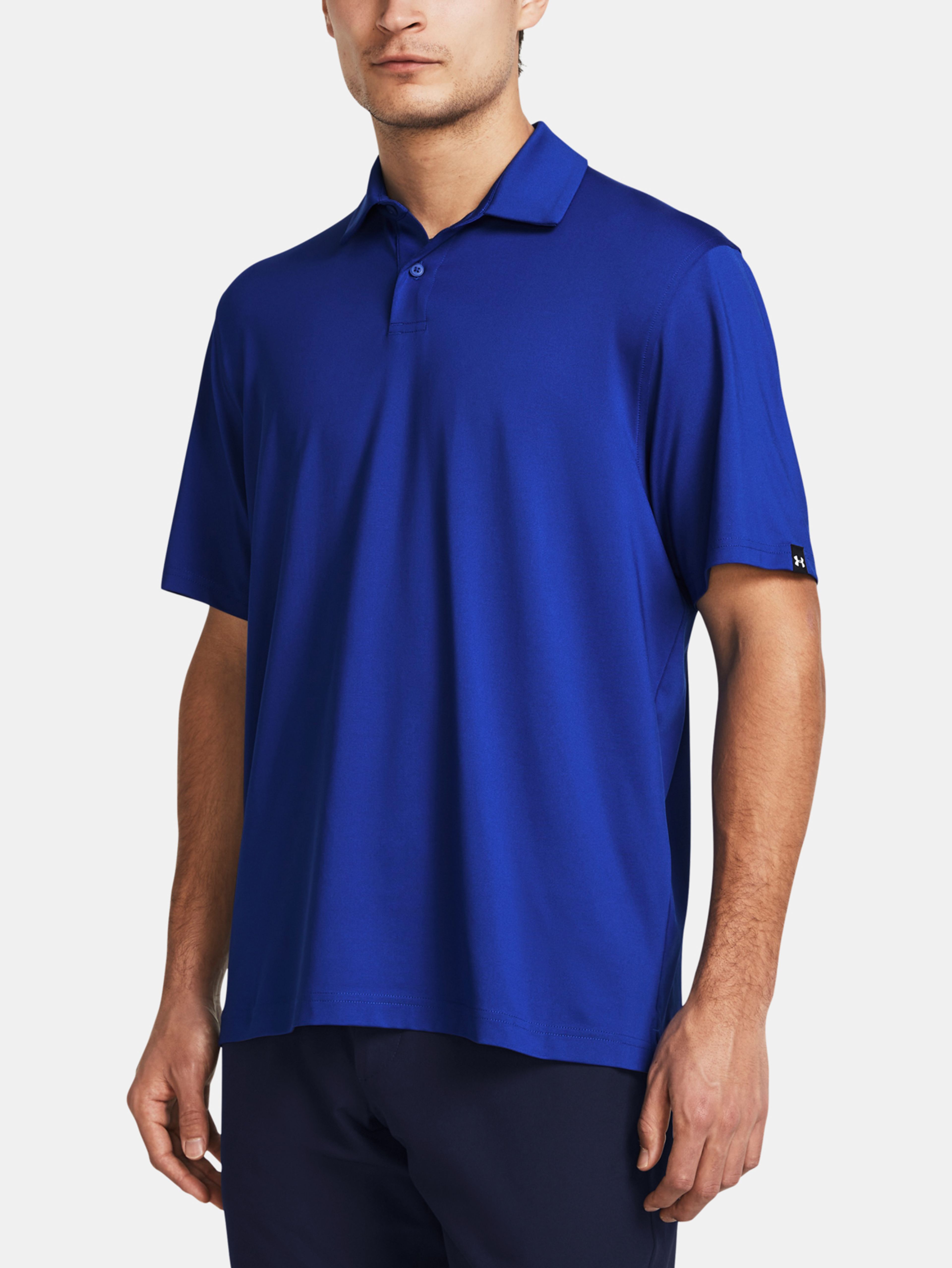 Pánske tričko Under Armour UA T2G Polo LB-BLU