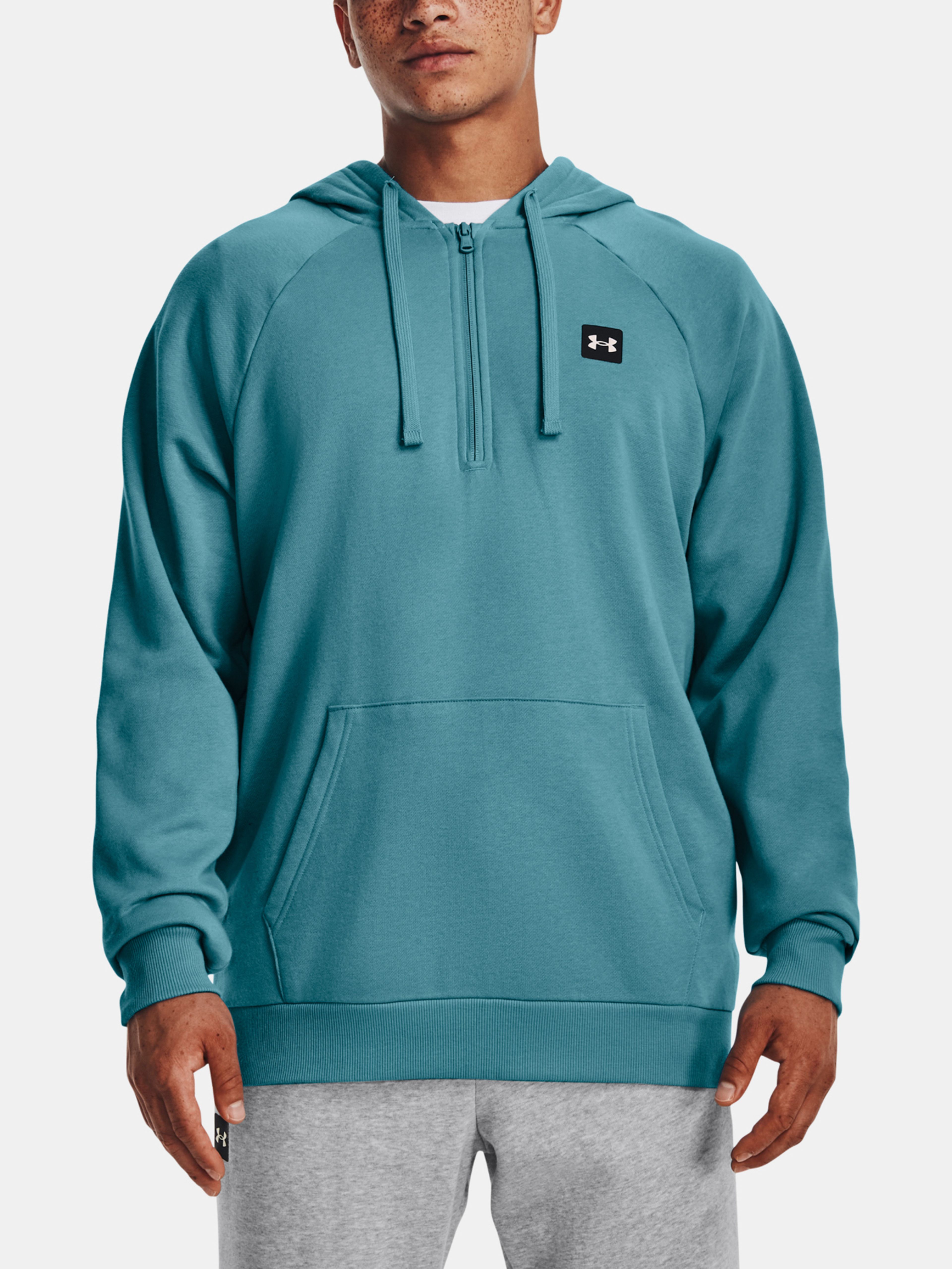 Férfi felső Under Armour UA Rival Fleece 1/2 Zip HD