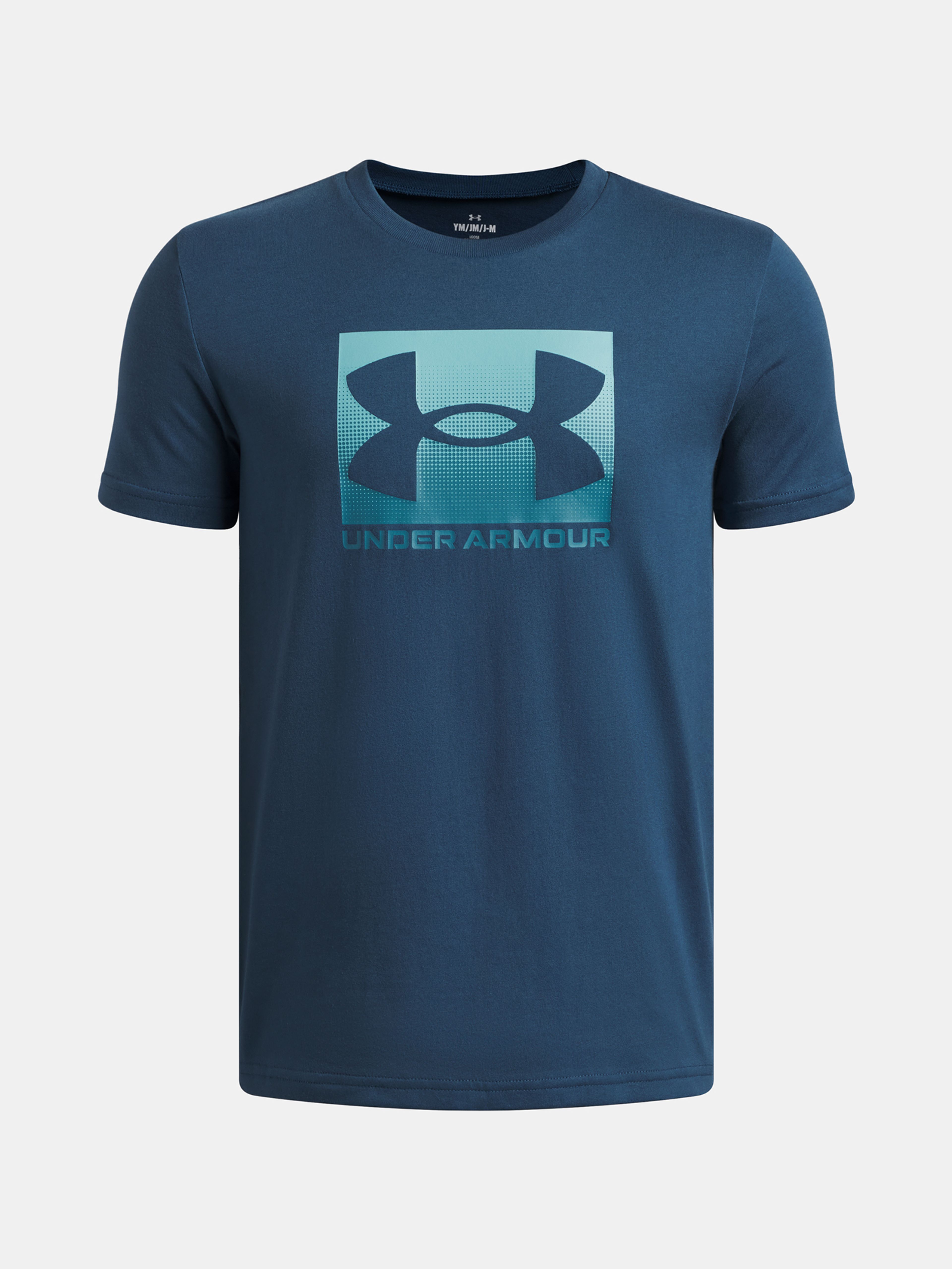 Zēnu t-krekls Under Armour UA B BOXED SPORTS UPDATE SS-BLU