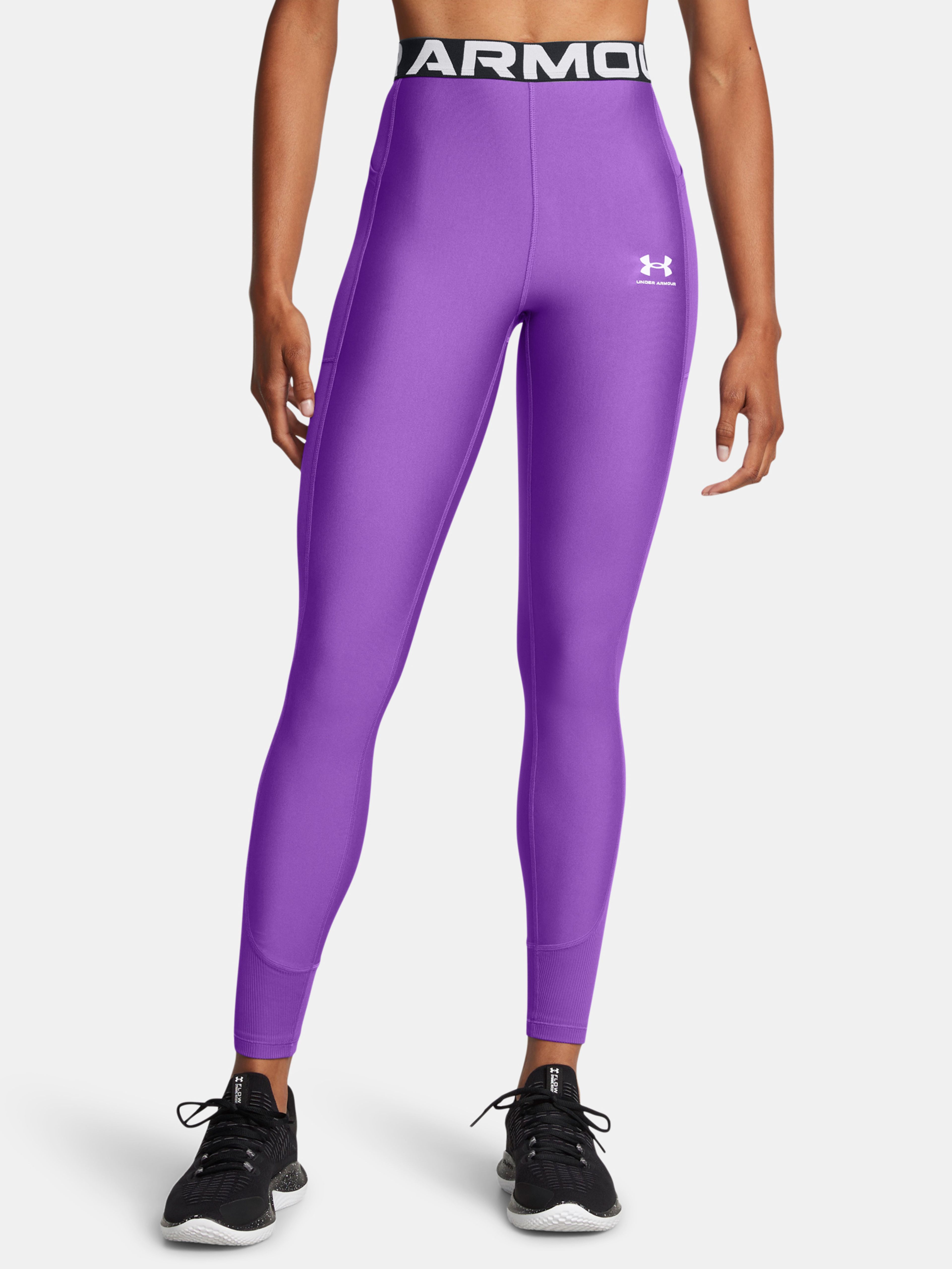 Női leggings Under Armour HeatGear Rib Legging-PPL