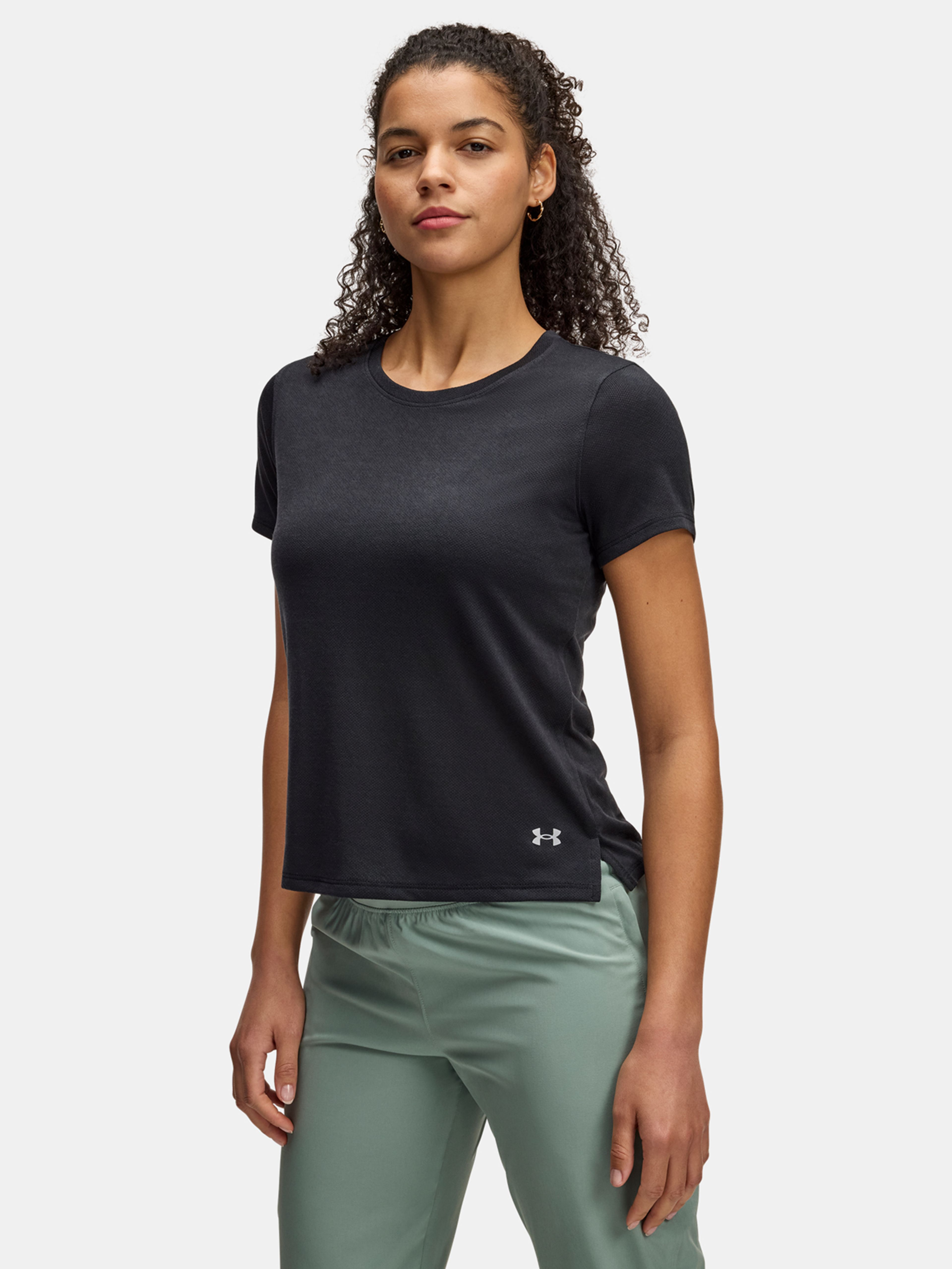 Női póló Under Armour UA Launch Camo Shortsleeve