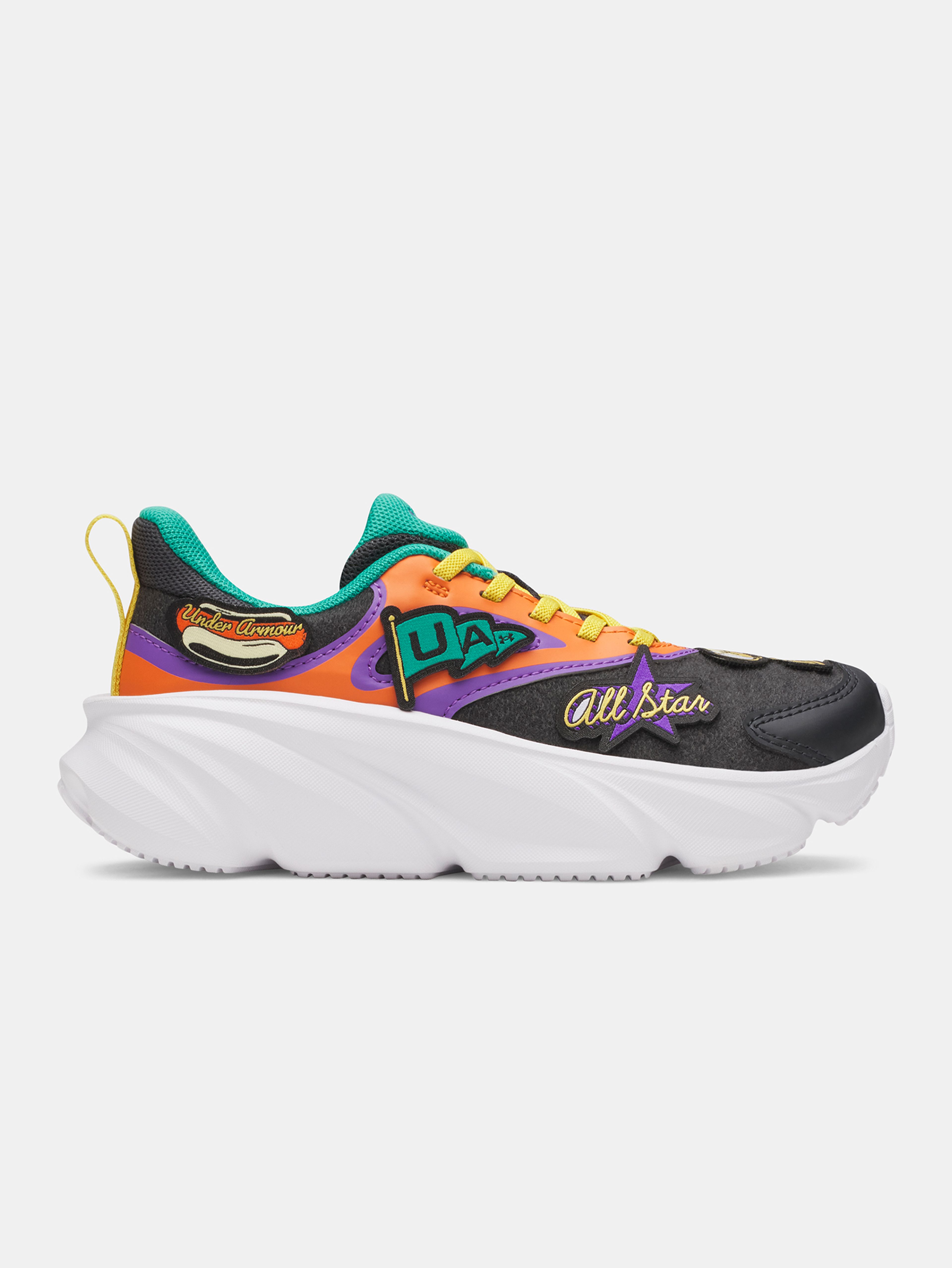 Fiú cipők Under Armour UA BPS Rogue 6 AL Patches - 001