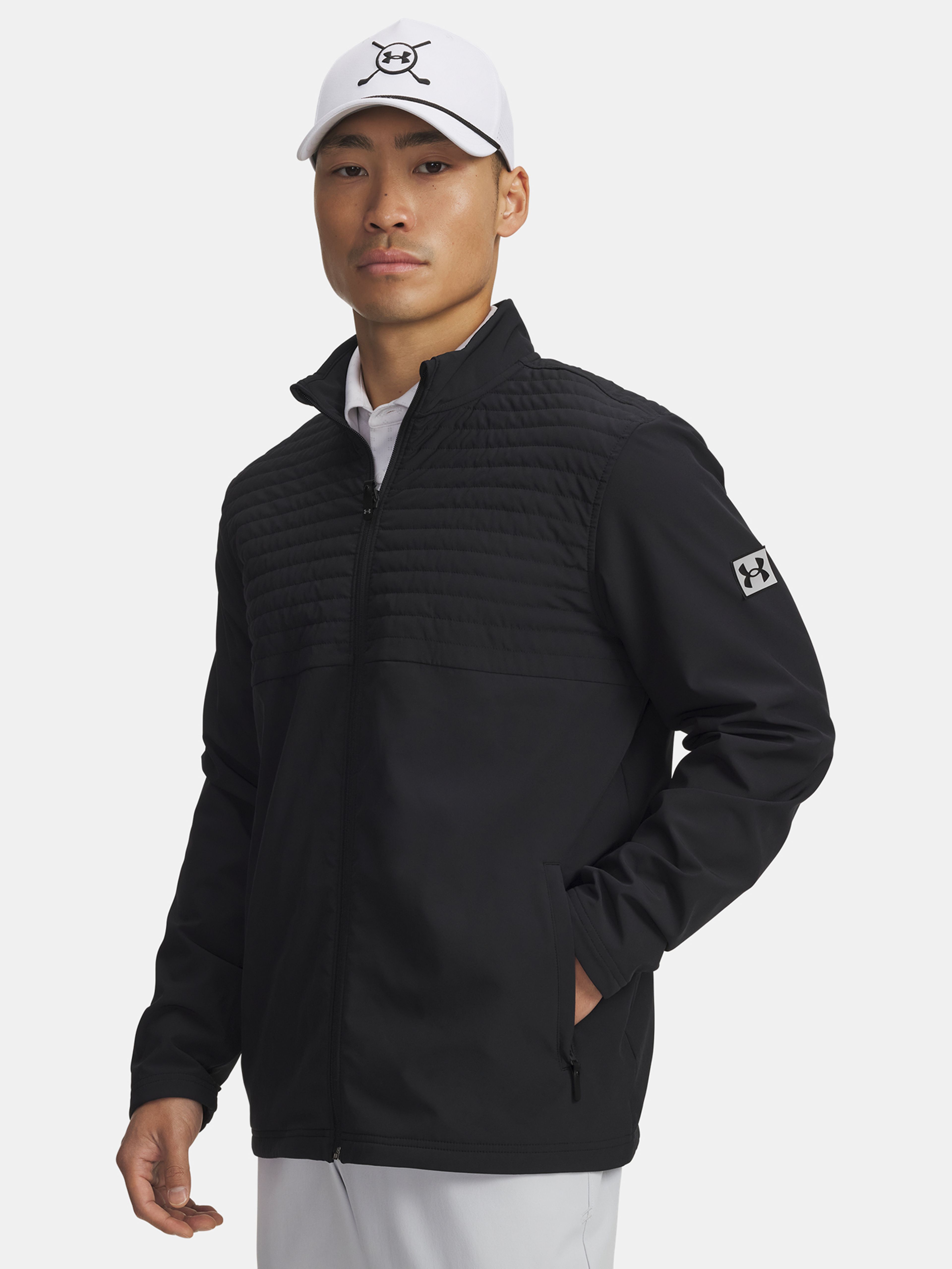 Férfi dzseki Under Armour UA Drive Pro FZ-BLK