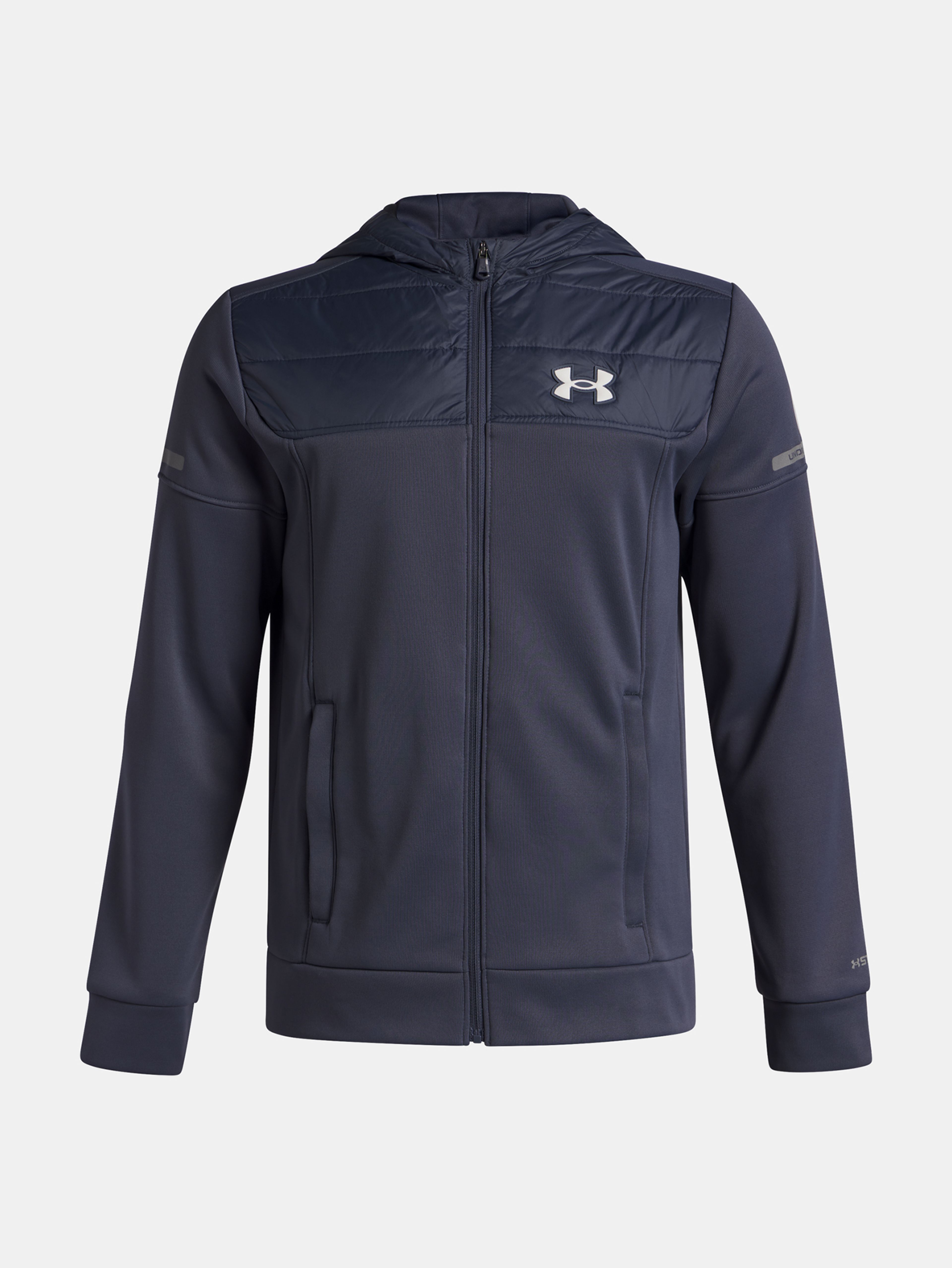 Deški pulover  Under Armour UA Armour Flc Pro Utility FZ-GRY