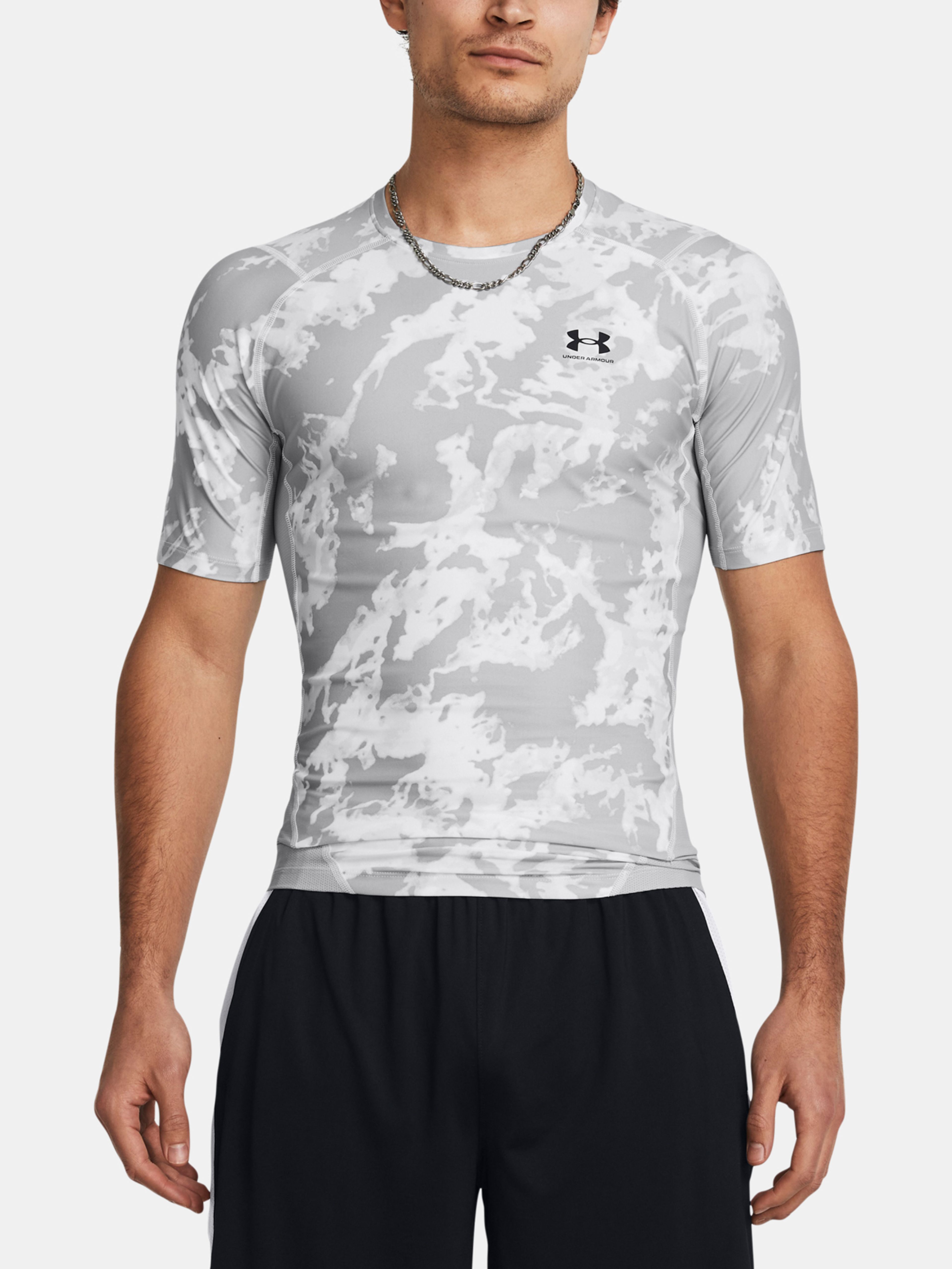 Pánske tričko Under Armour UA HG IsoChill Prtd SS