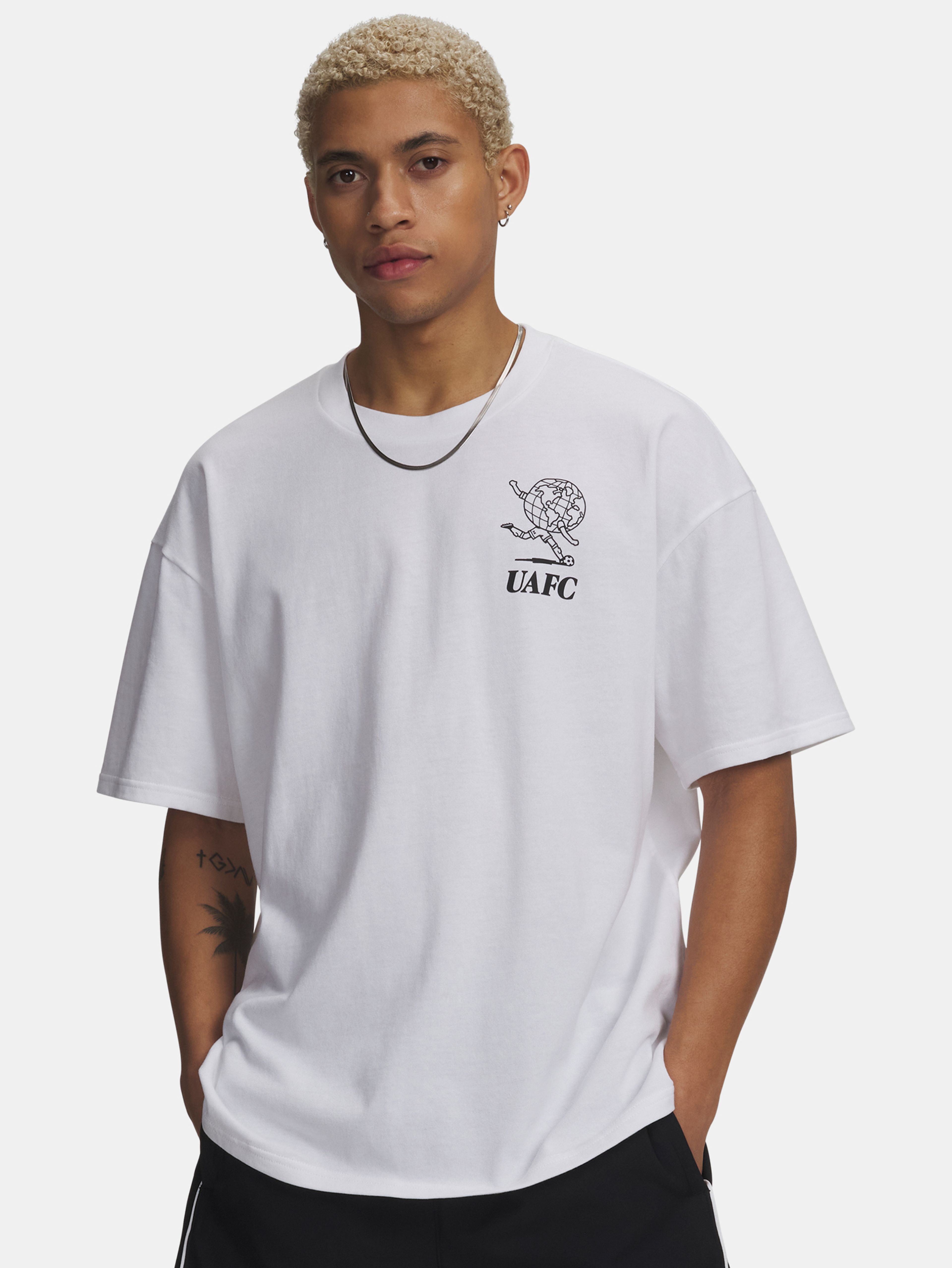 Férfi póló Under Armour UA M GFB  EARTH HWT SS