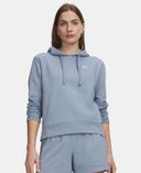 Sieviešu ikdienas džemperis Under Armour Sport Terry Hoodie-BLK-Zila - 004