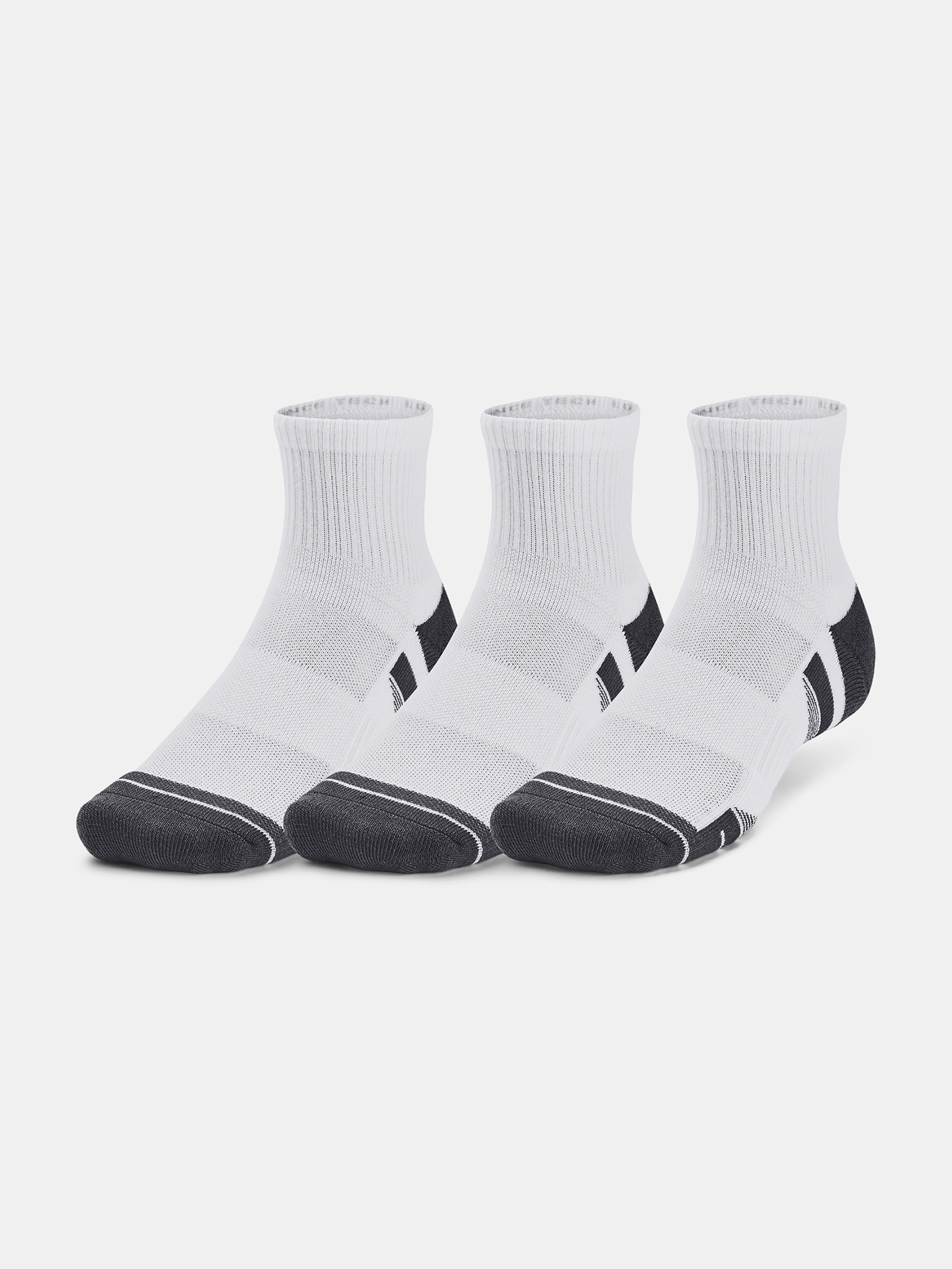 Unisexové ponožky Under Armour UA Performance Tech 3pk Qtr