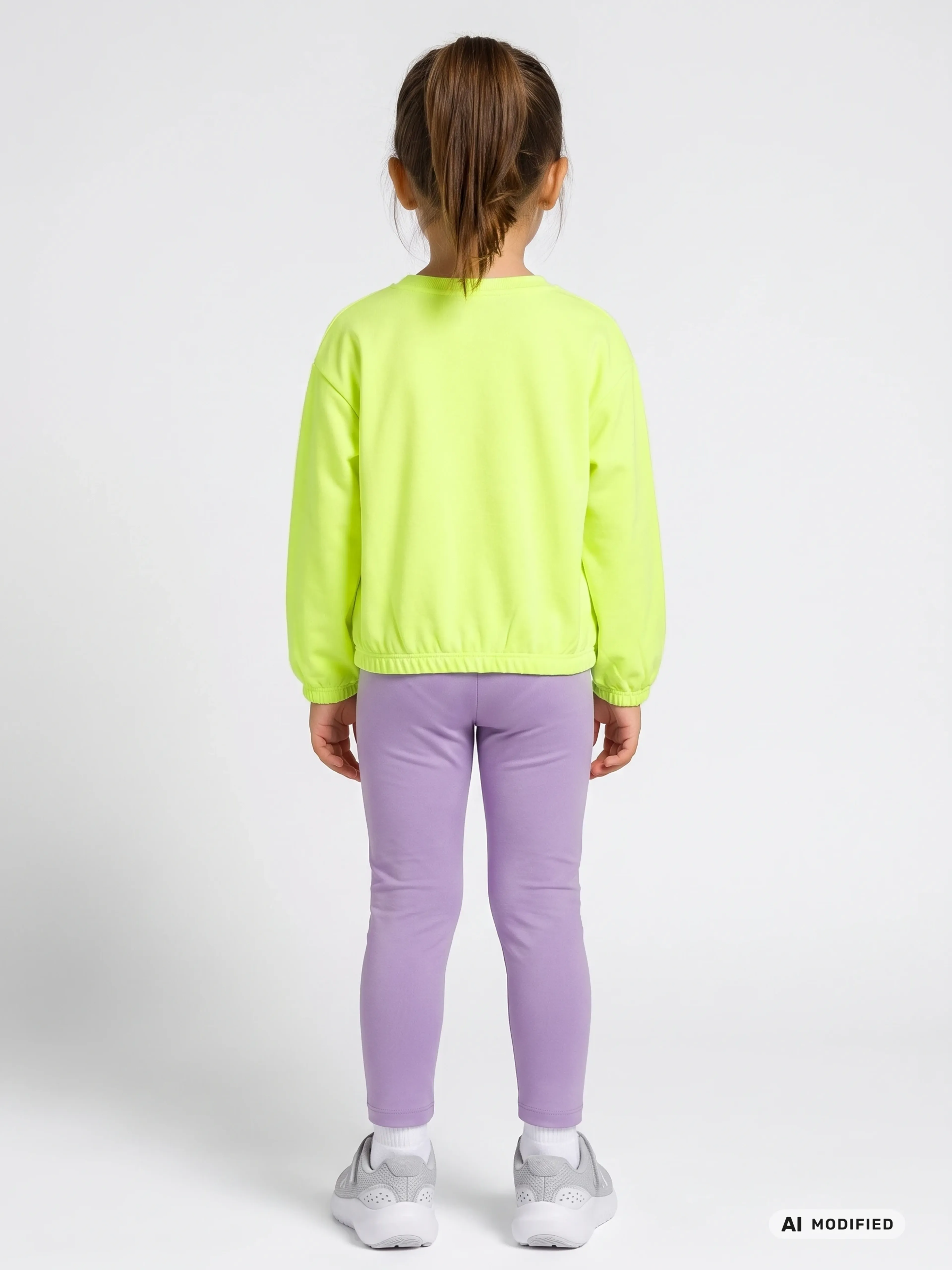 Mergaičių rinkinys Under Armour UA CREWNECK LEGGING SET - 004