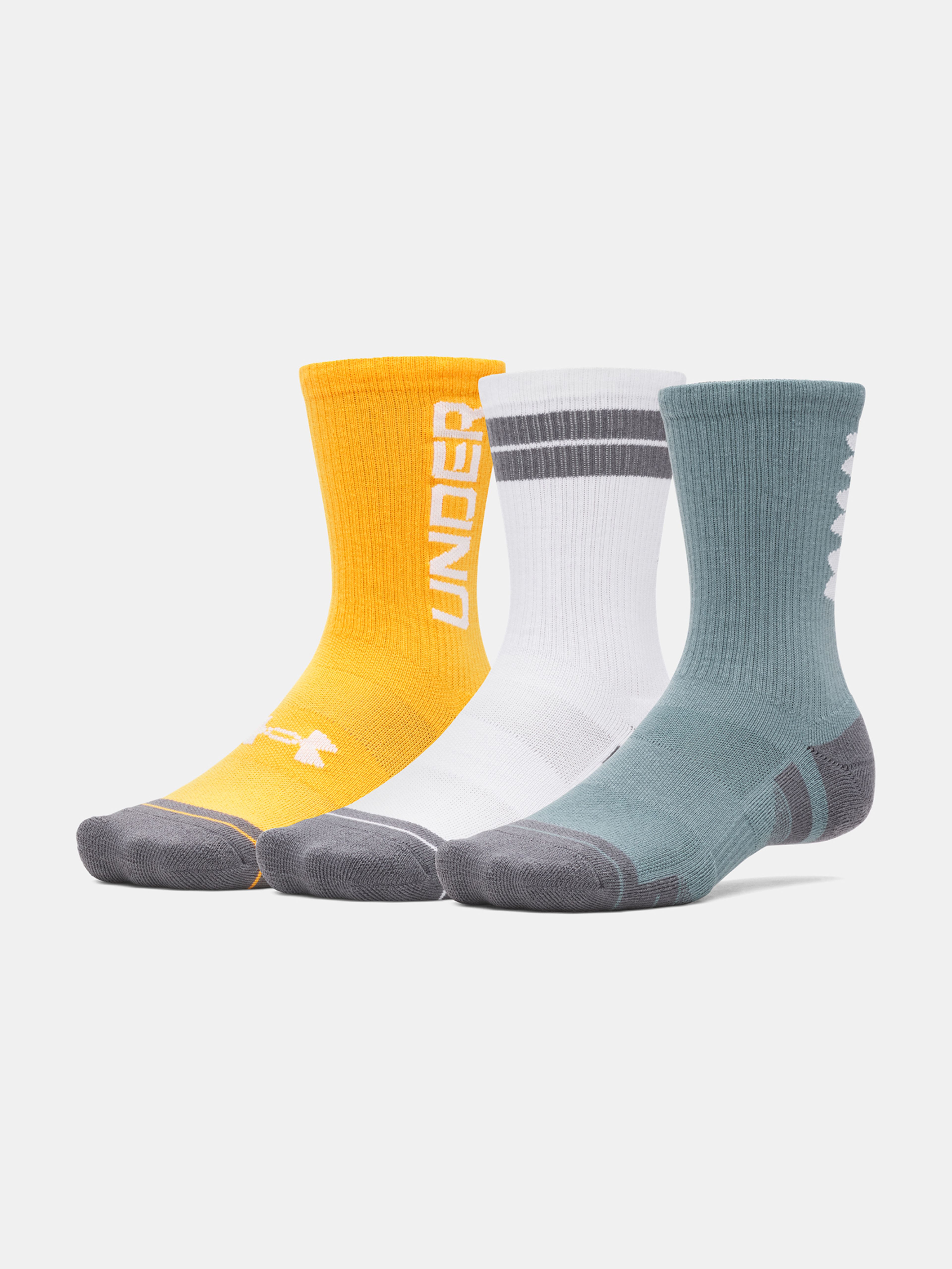 Unisex ponožky Under Armour UA Perf Tech Nov 3pk Crew-BLU