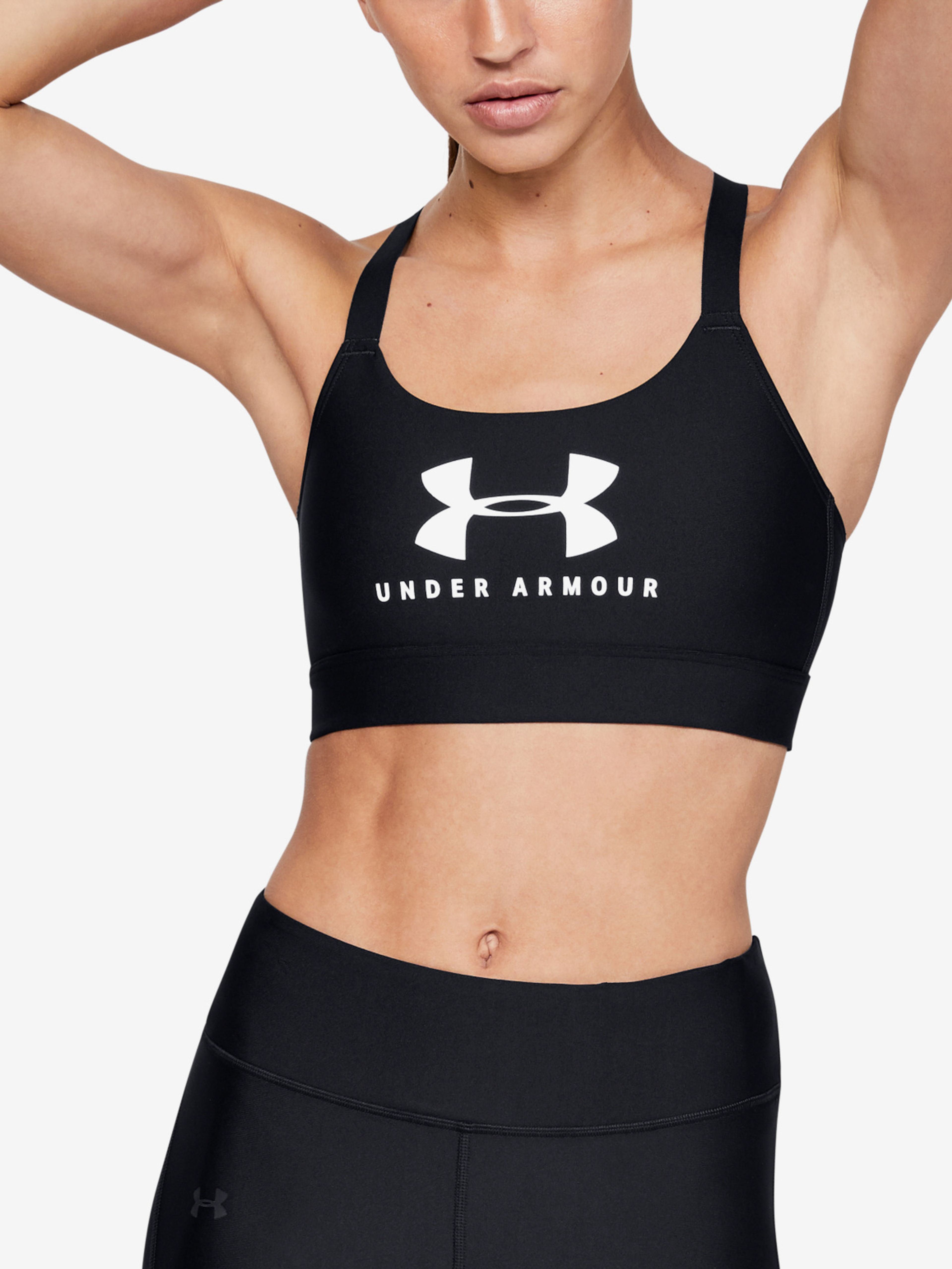 Női melltartó Under Armour Mid Sportstyle Graphic Bra