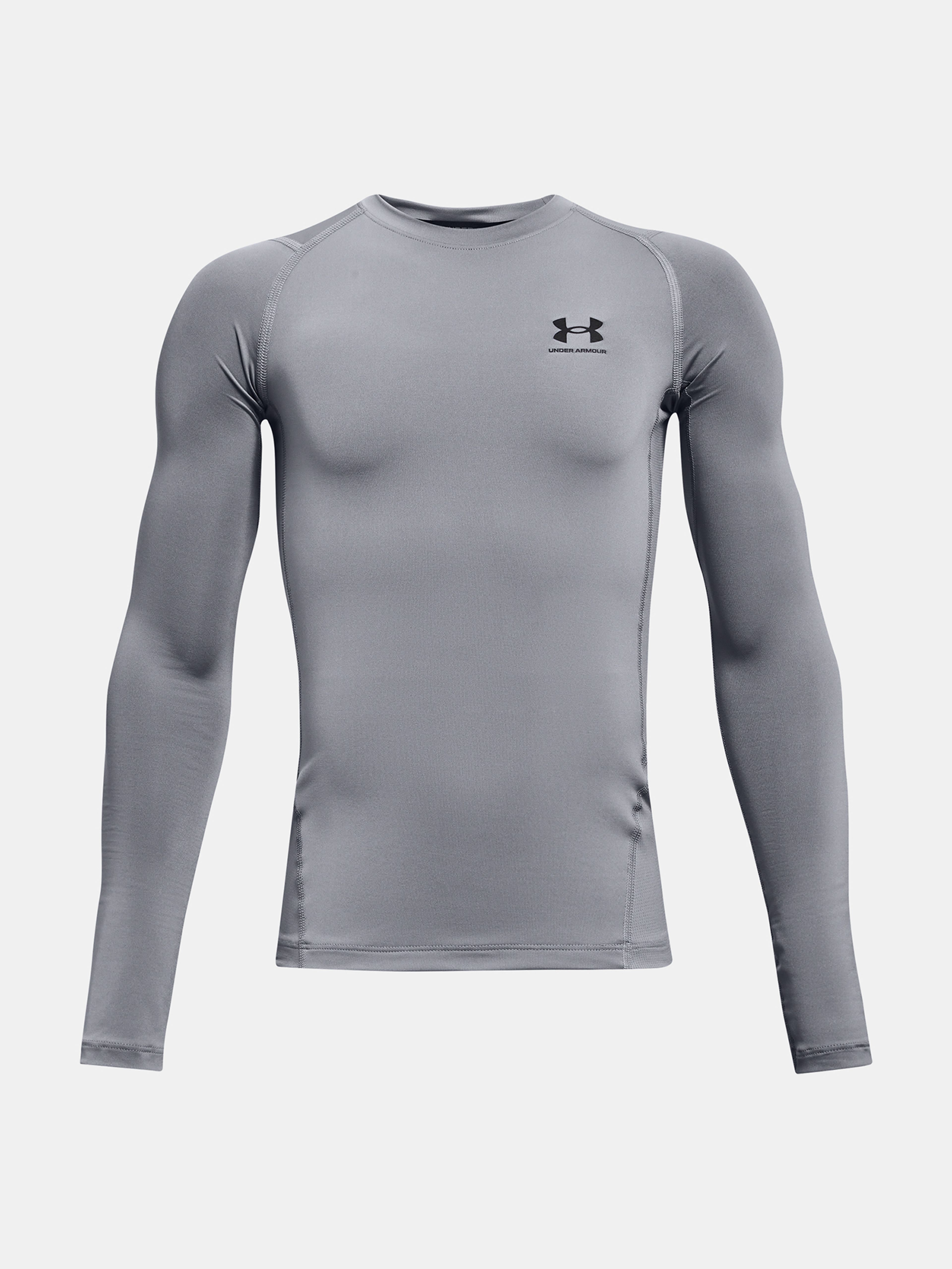 Chlapecké tričko Under Armour UA HG Armour LS-GRY