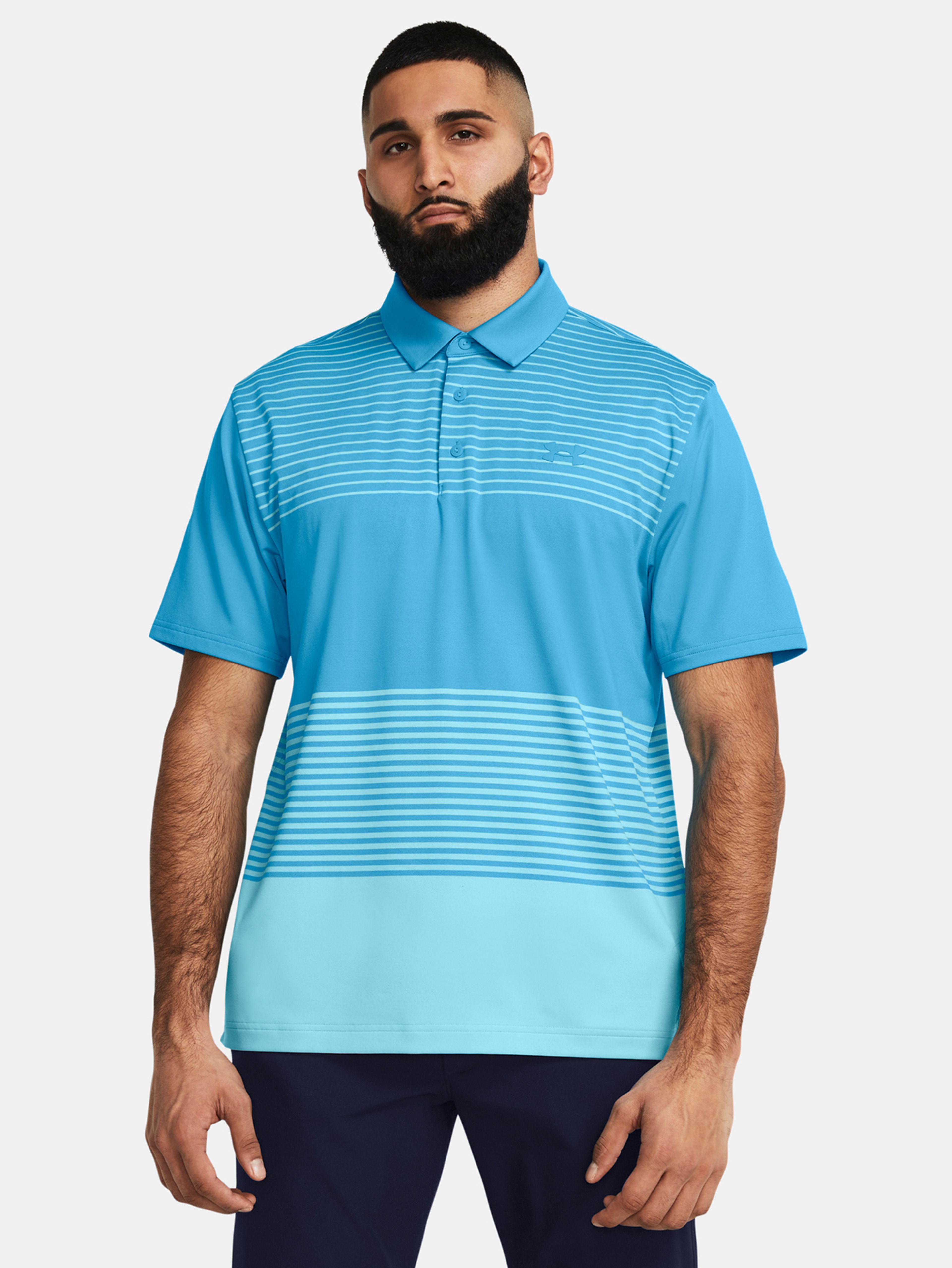 Férfi póló Under Armour UA Playoff 3.0 Stripe Polo