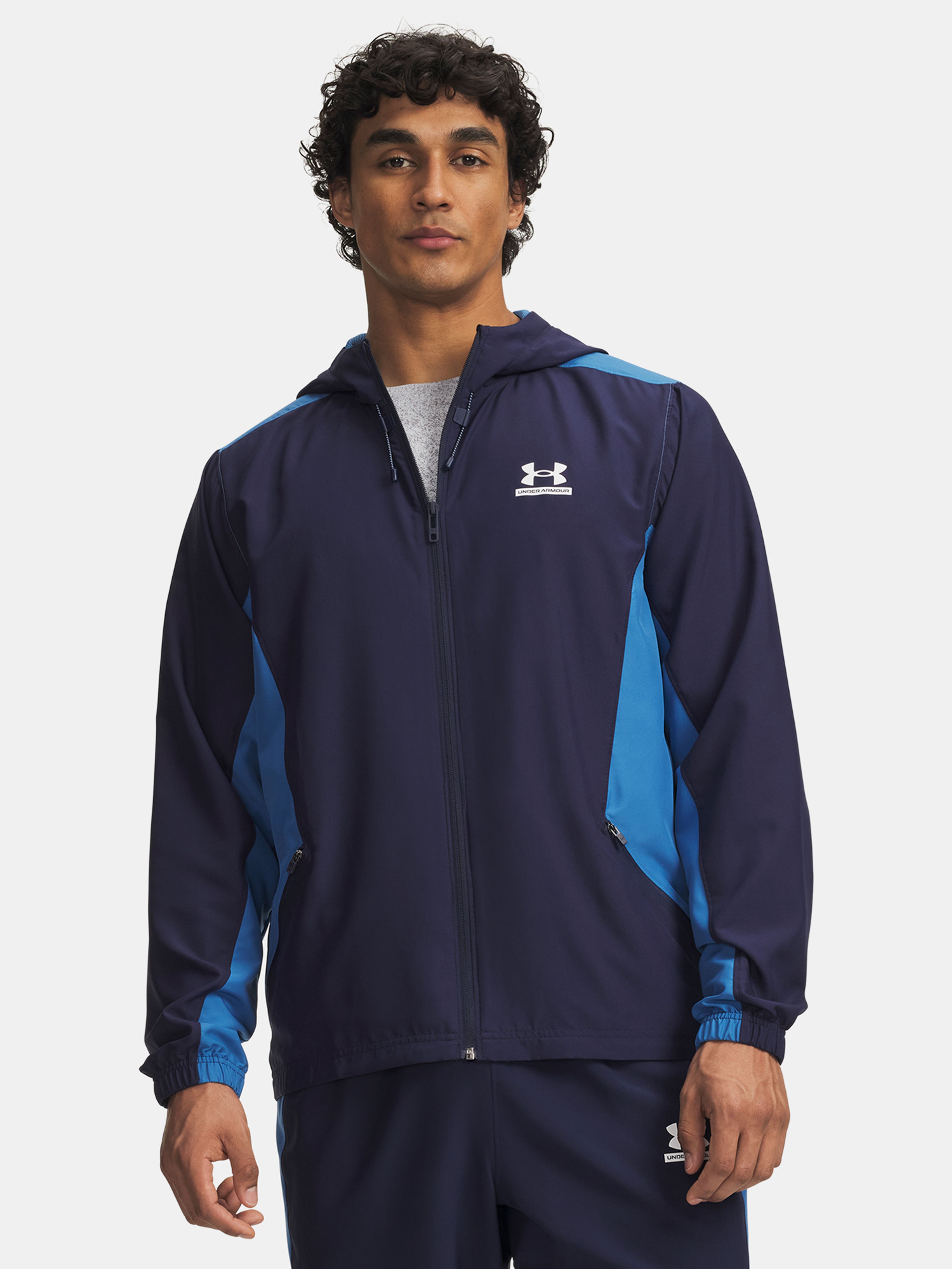 Pánska bunda Under Armour UA Tech Sport Woven Jkt - 001