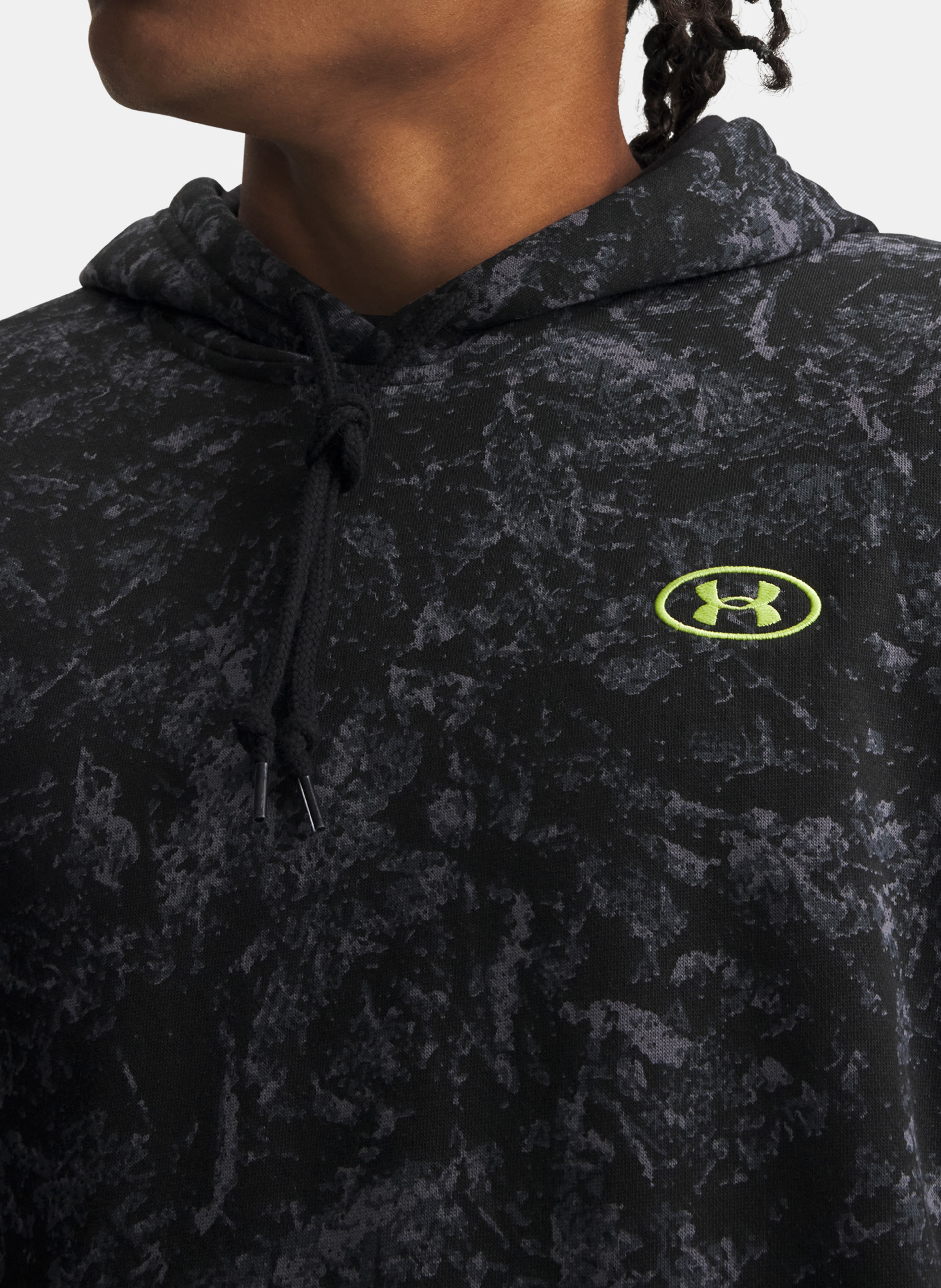 Férfi felső Under Armour UA Rival Flc Prtd Hoodie - 003