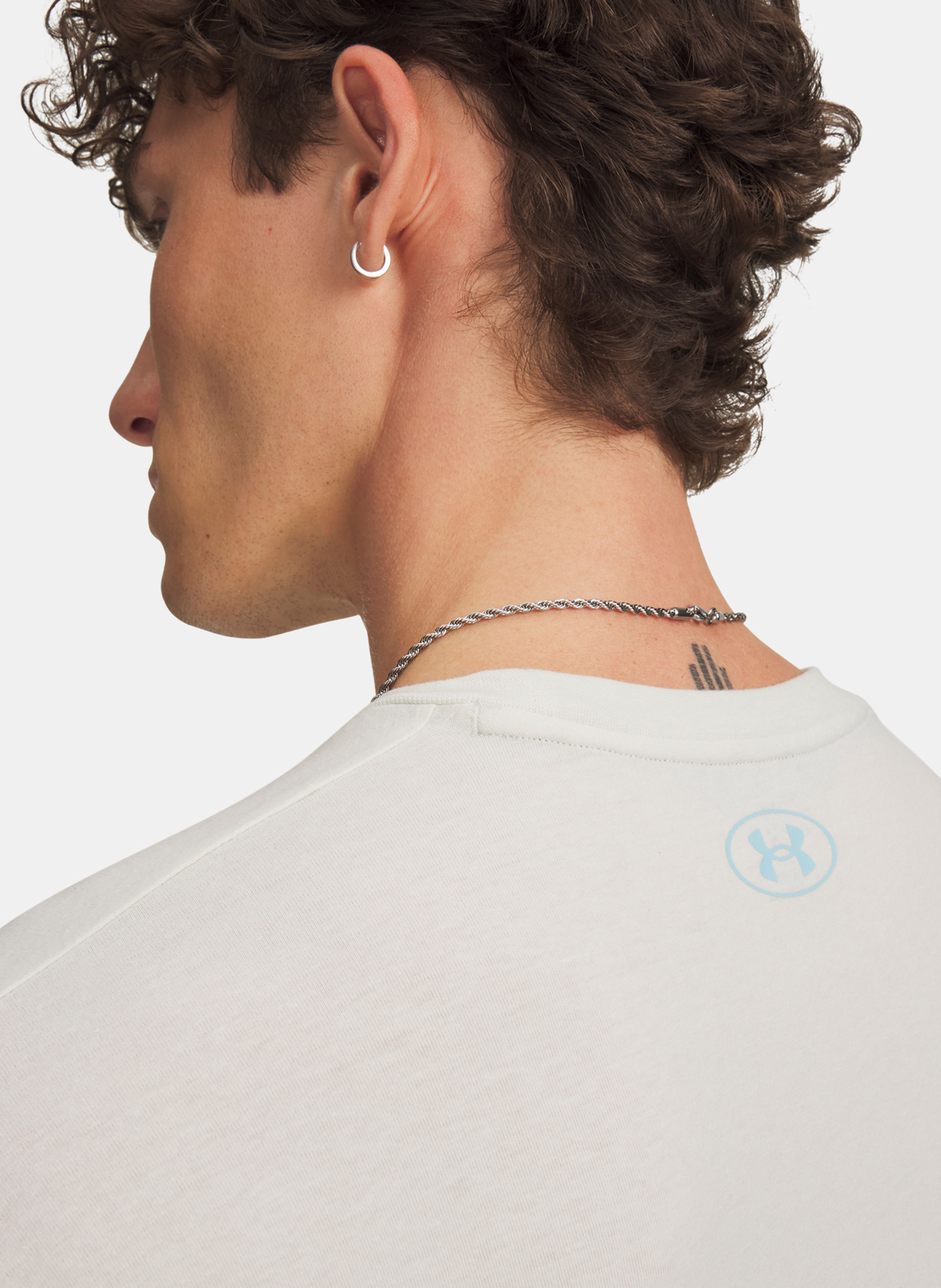 Pánské tričko Under Armour UA M 60/40S BLEND LOGO SS - 003