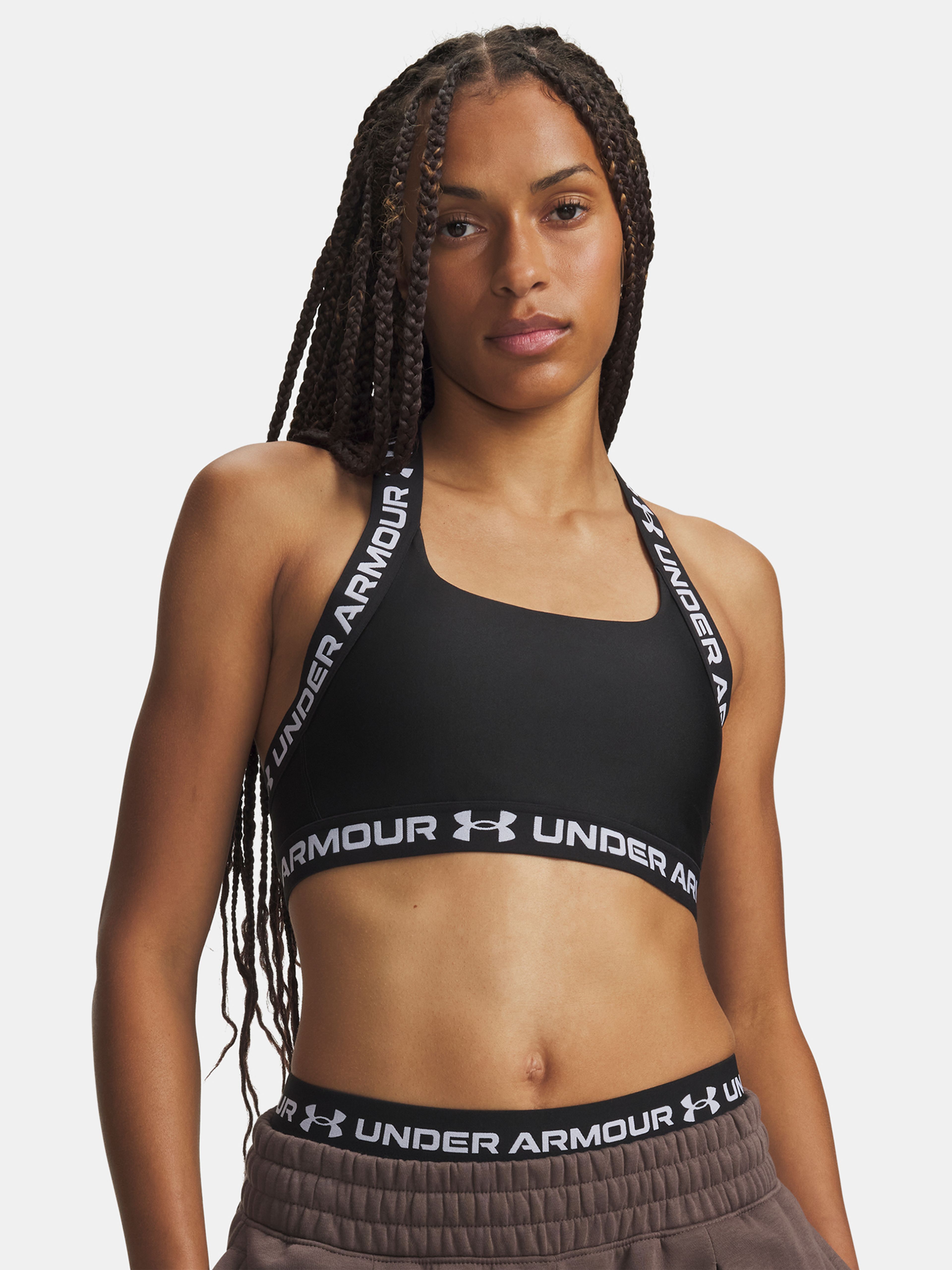 Naiste rinnahoidja Under Armour HeatGear Mid T-Back - 001
