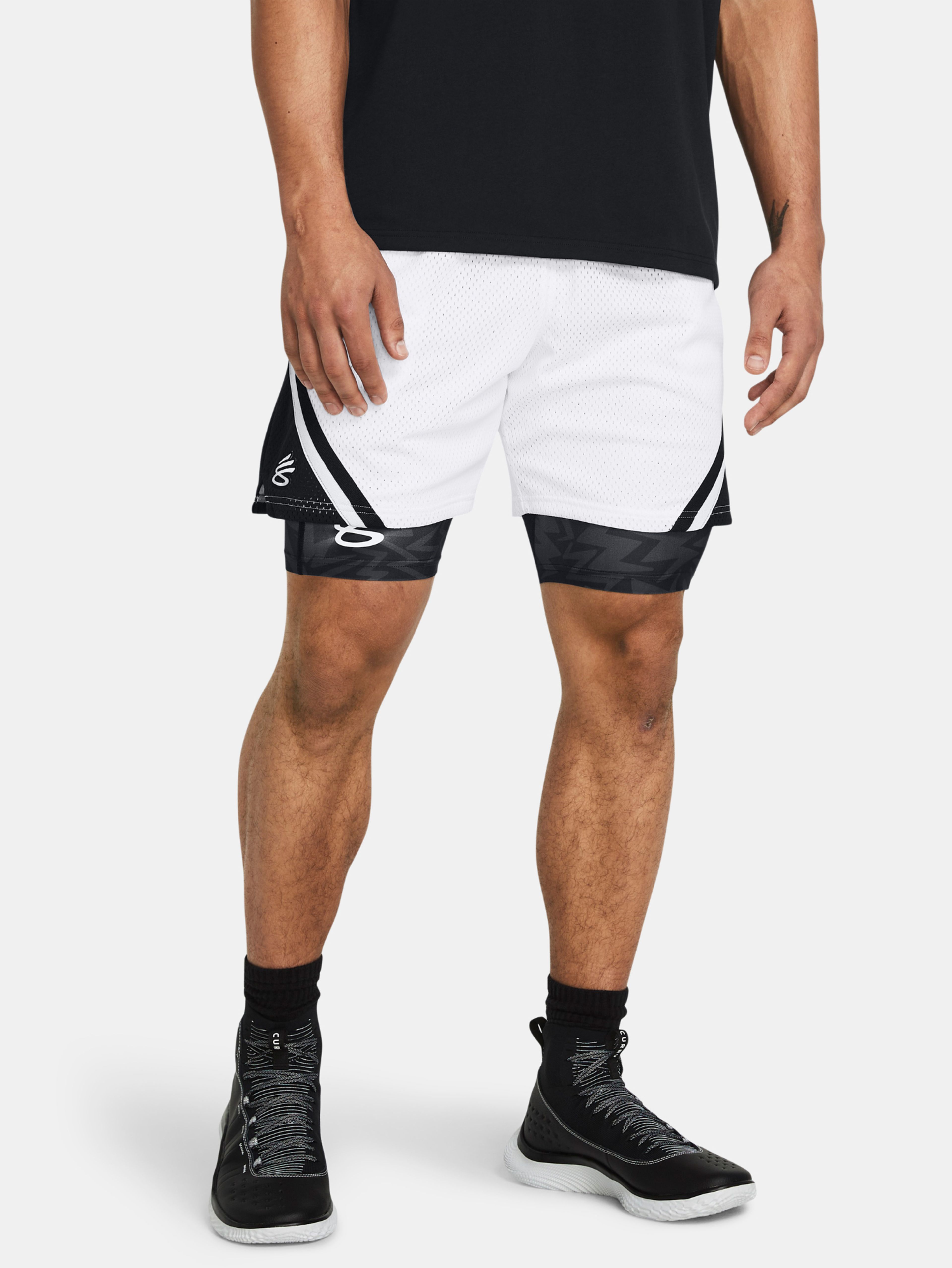 Pánske kraťasy Under Armour Curry Mesh Short 4