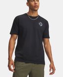 Pánské tričko Under Armour M Mountain Bison T-Černá - 002