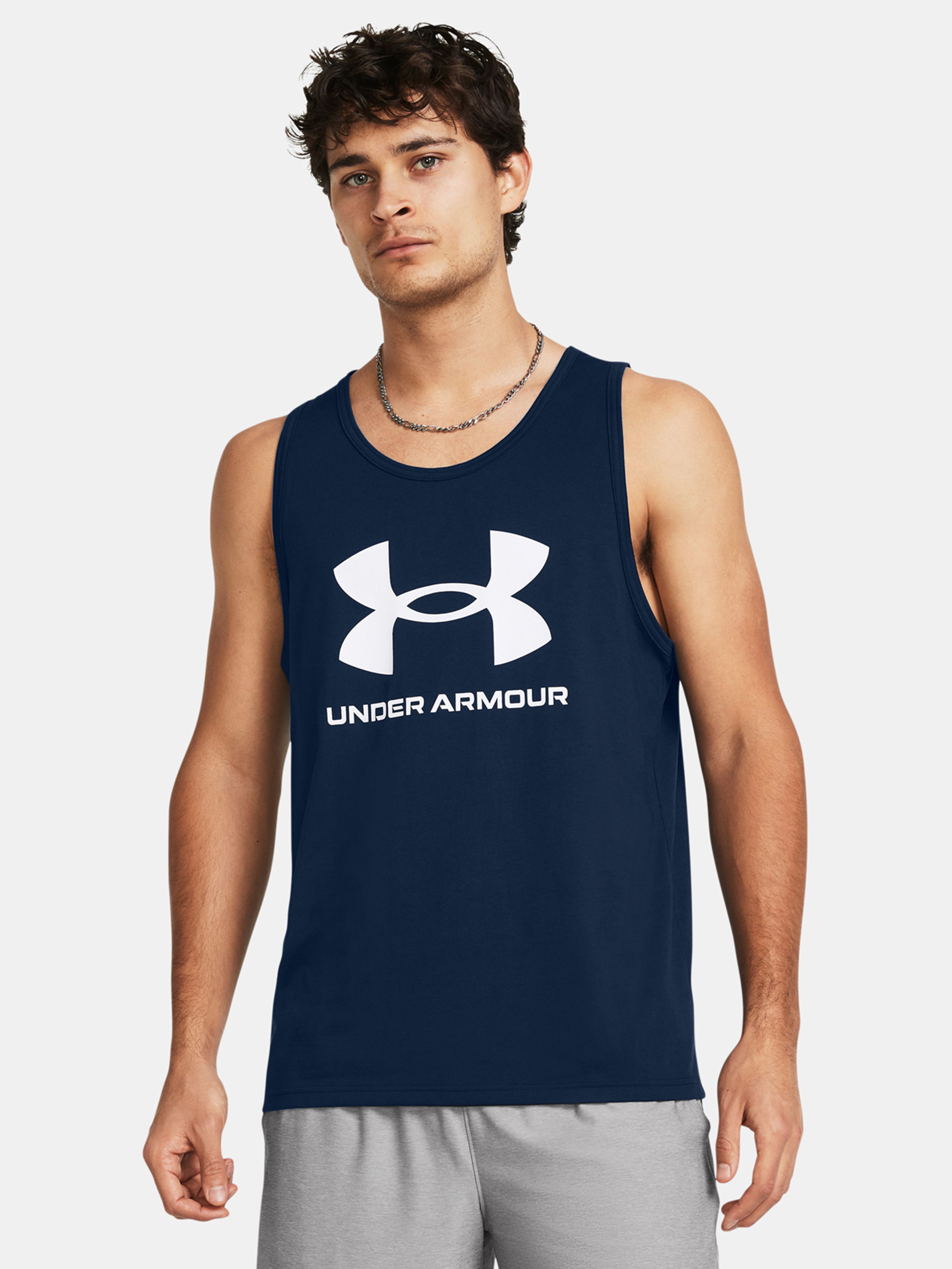 Férfi atlétatrikó Under Armour UA SPORTSTYLE LOGO TANK