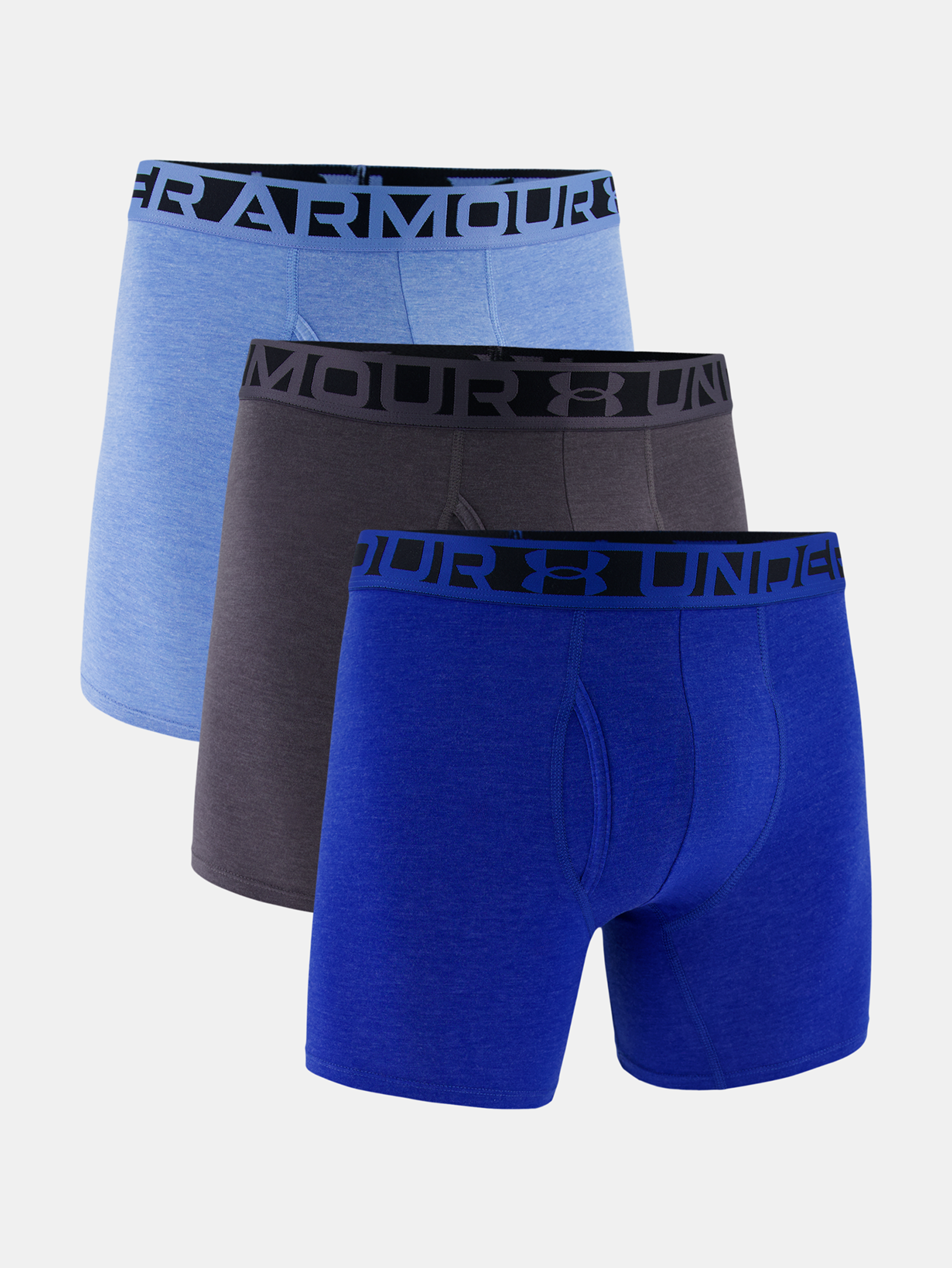 Pánské boxerky Under Armour M UA Ess Cotton 6in - 3pk