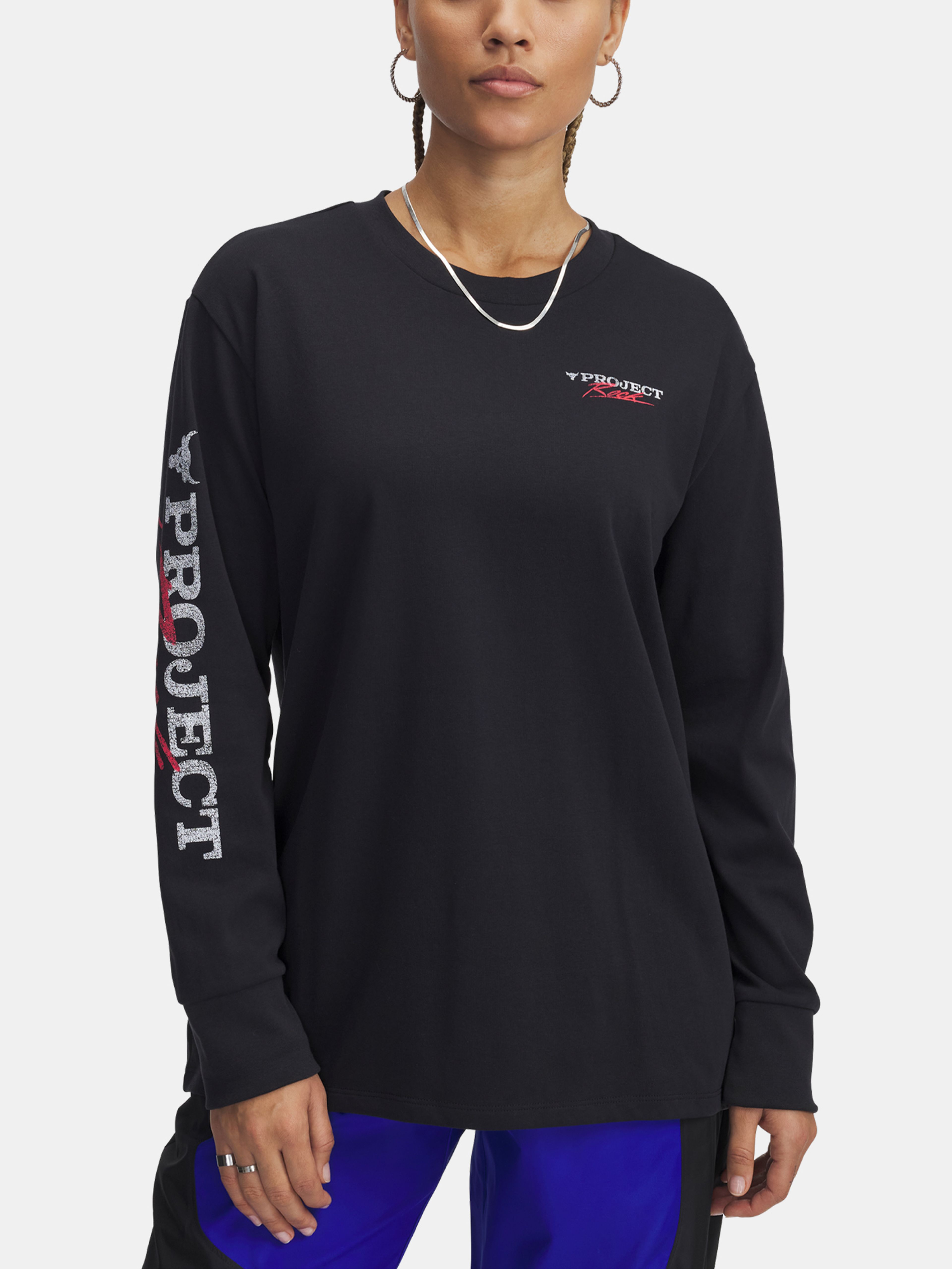 Dámske tričko Under Armour Pjt Rck W LS Campus T Q1