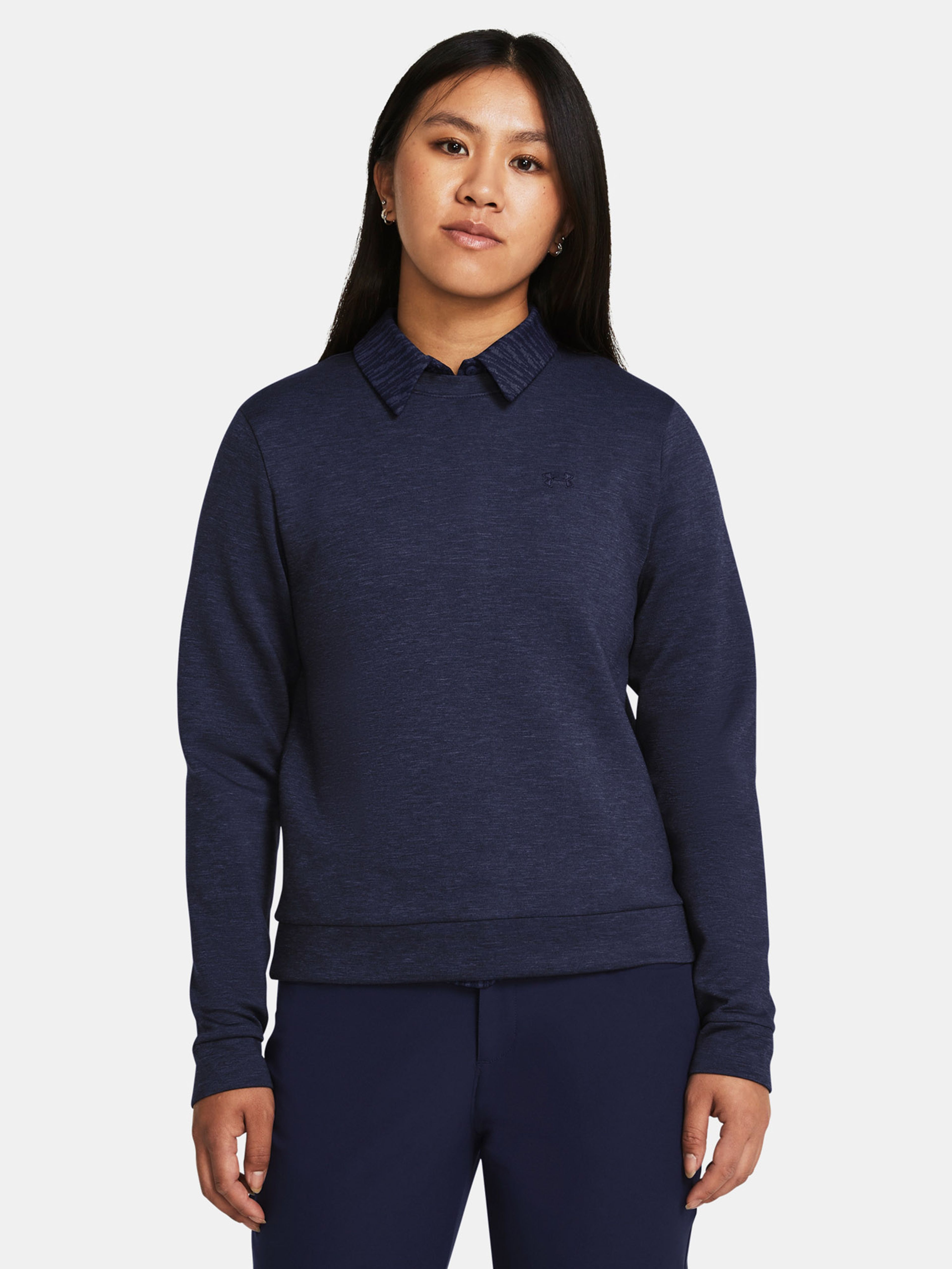 Ženski pulover Under Armour UA Drive Midlayer Crew-BLU