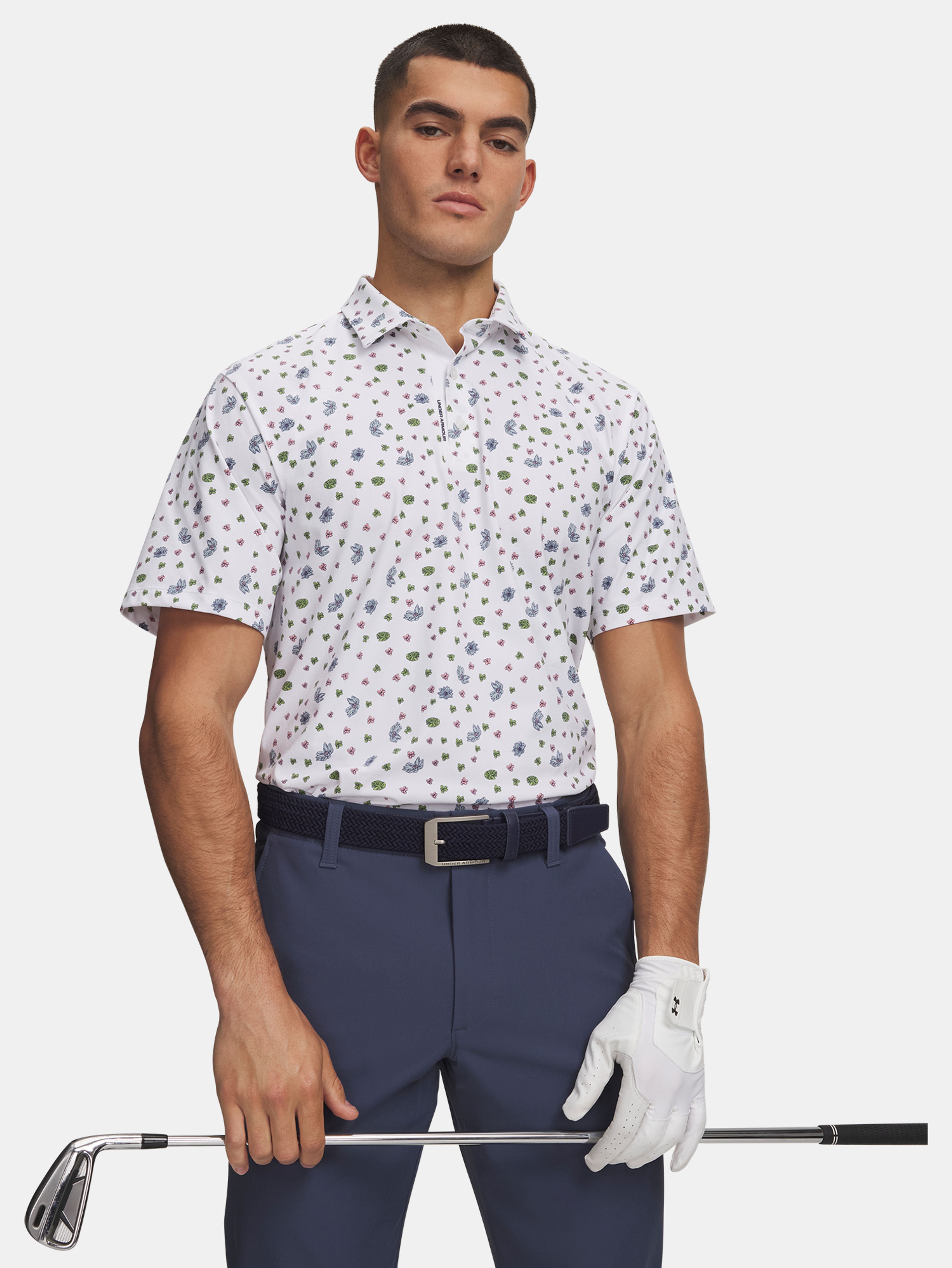 Moška majica Under Armour UA ArmourDry Printed Polo - 001