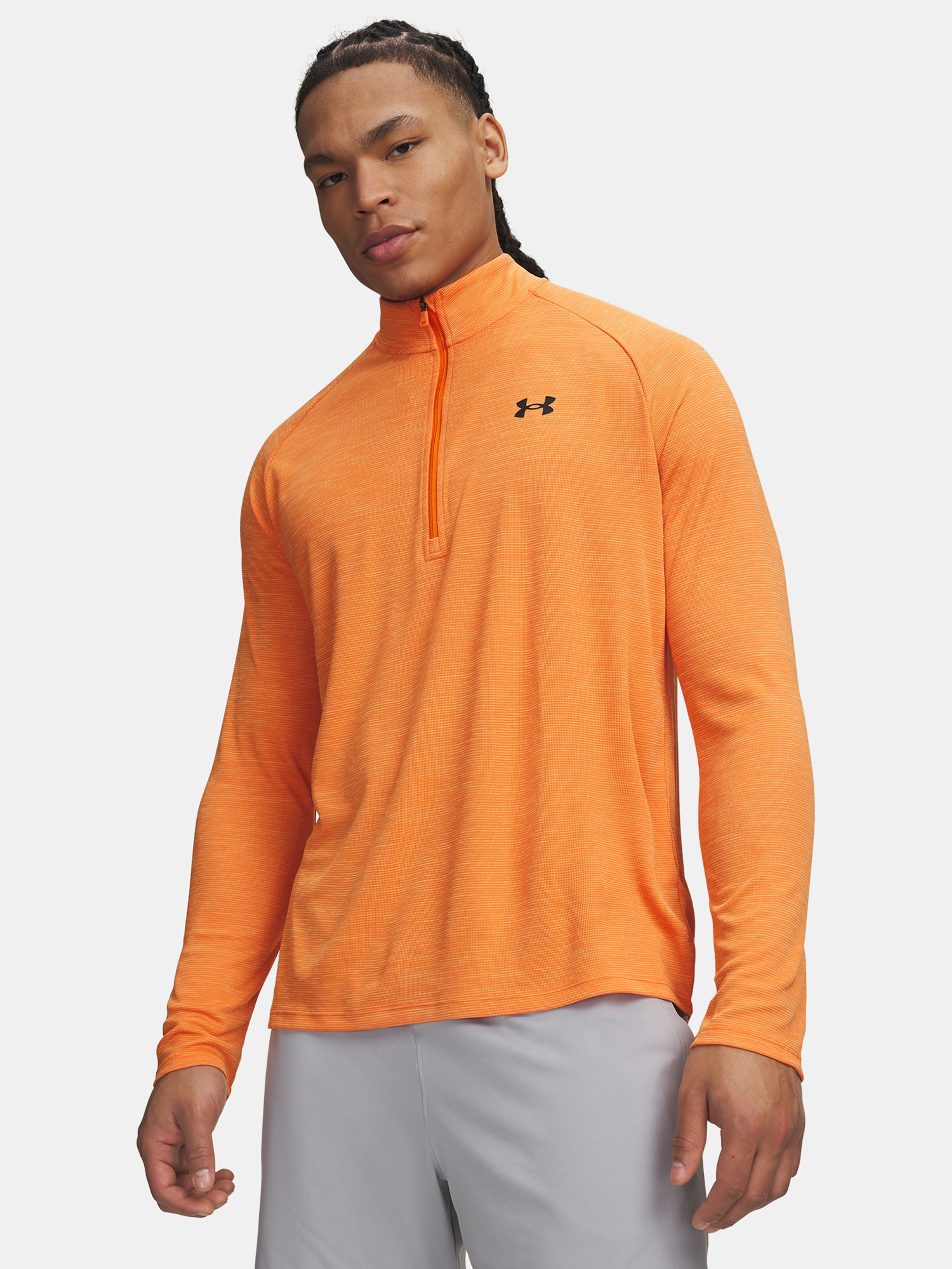 Meeste t-särk Under Armour UA Tech Textured 1/2 Zip - 001