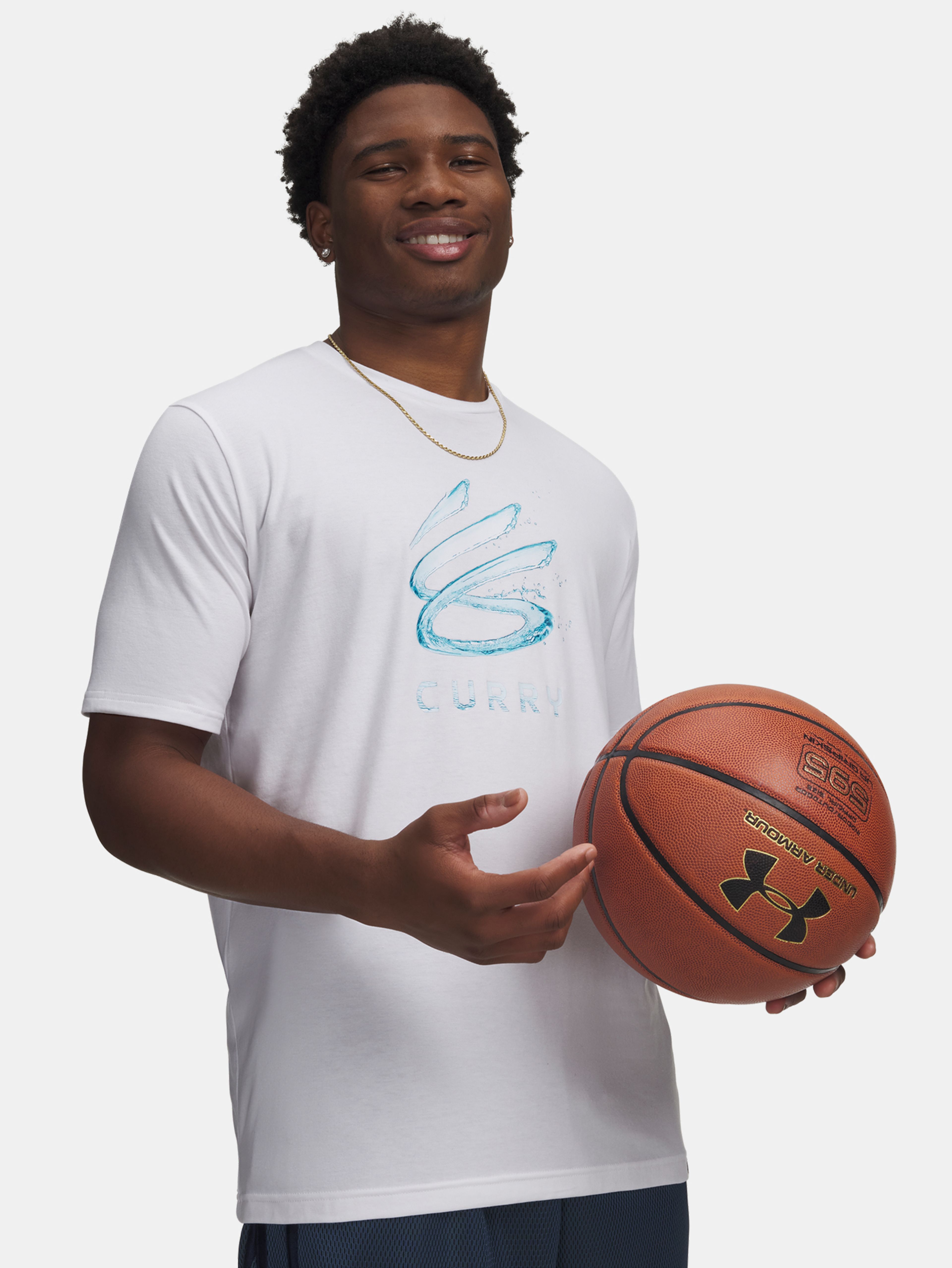 Meeste t-särk Under Armour Curry Splash Wdmrk Tee