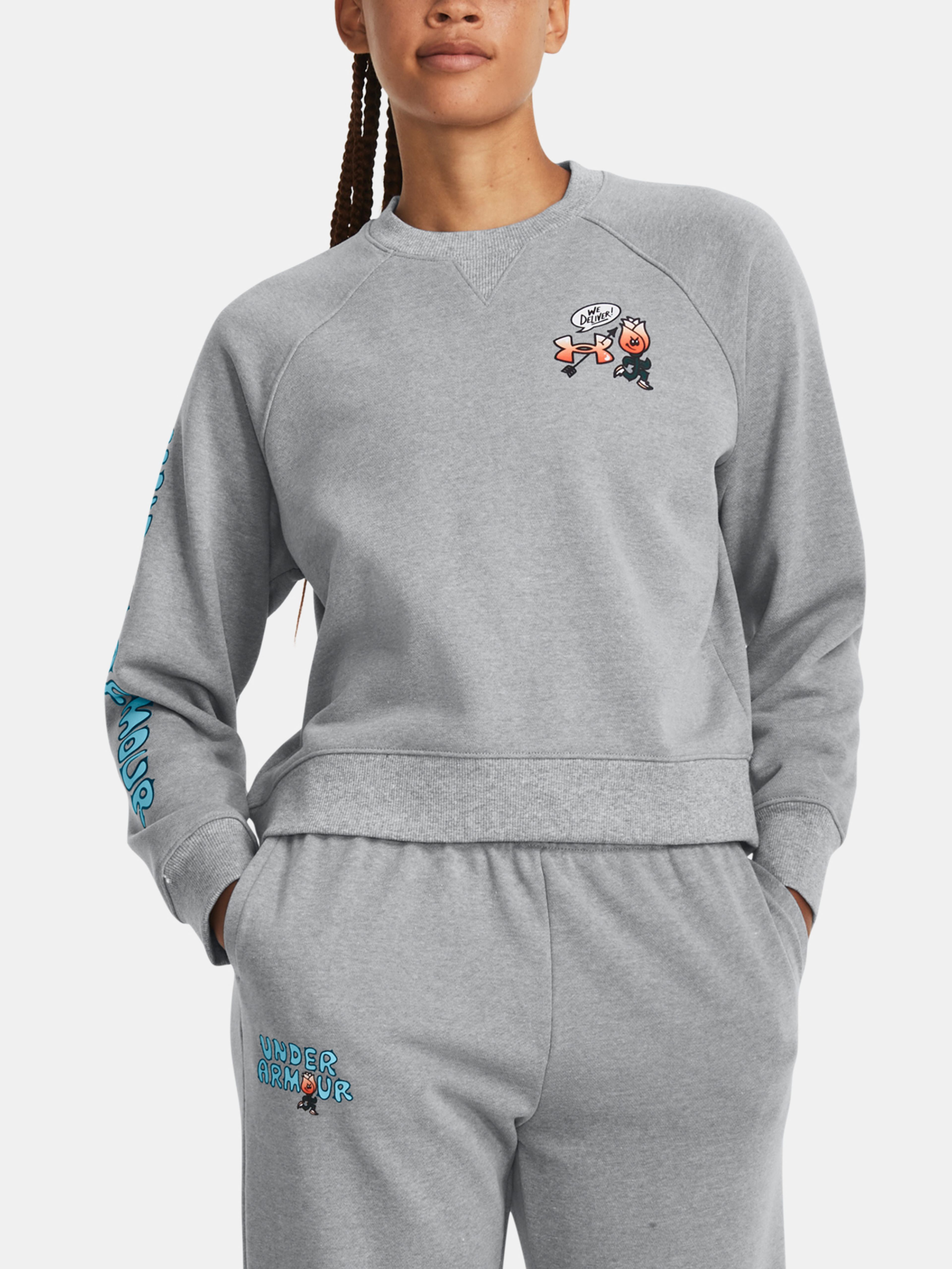 Női felső Under Armour HWT Terry Crew