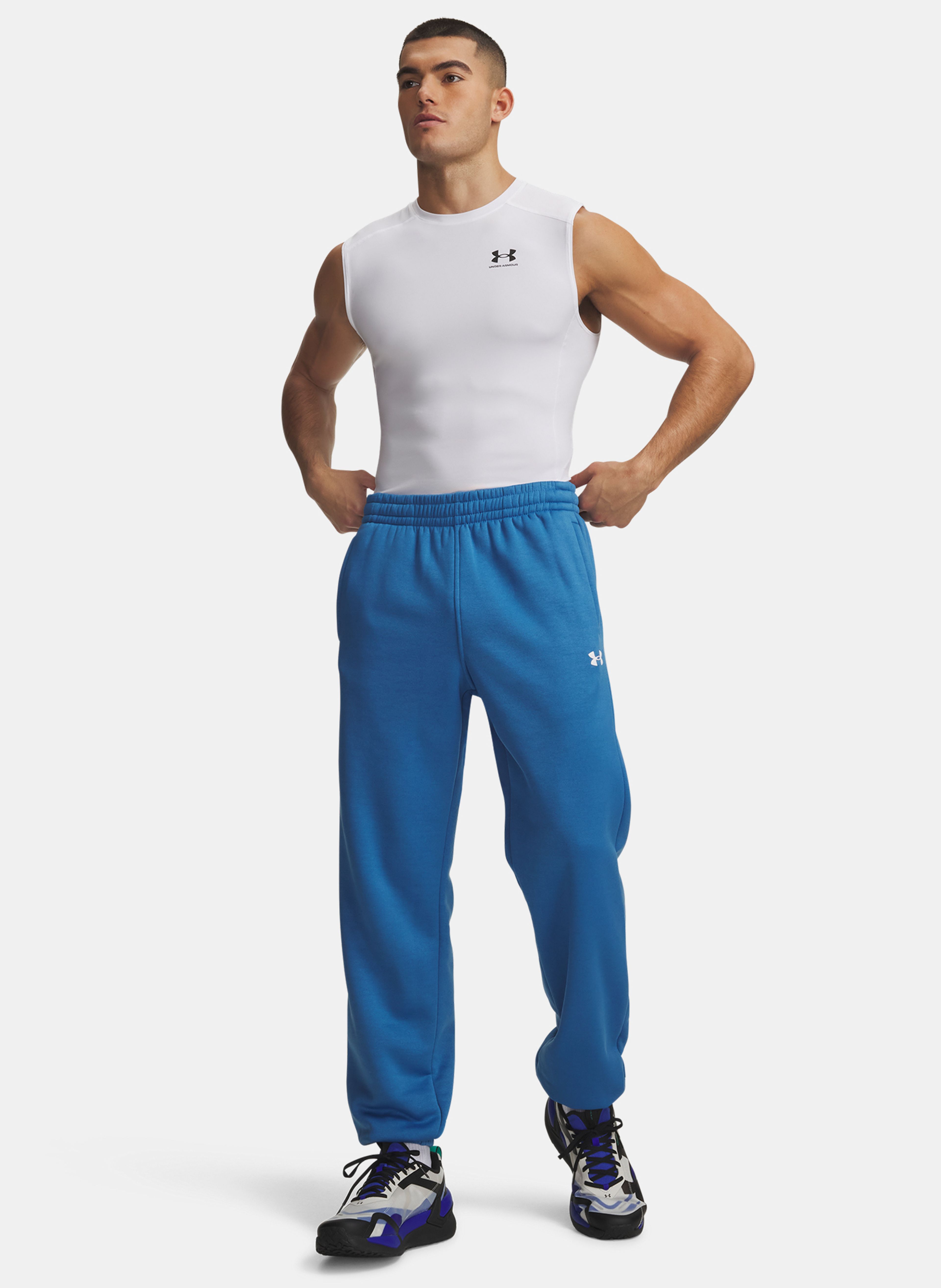 Meeste dressipüksid Under Armour UA Armour Fleece Joggers - 003