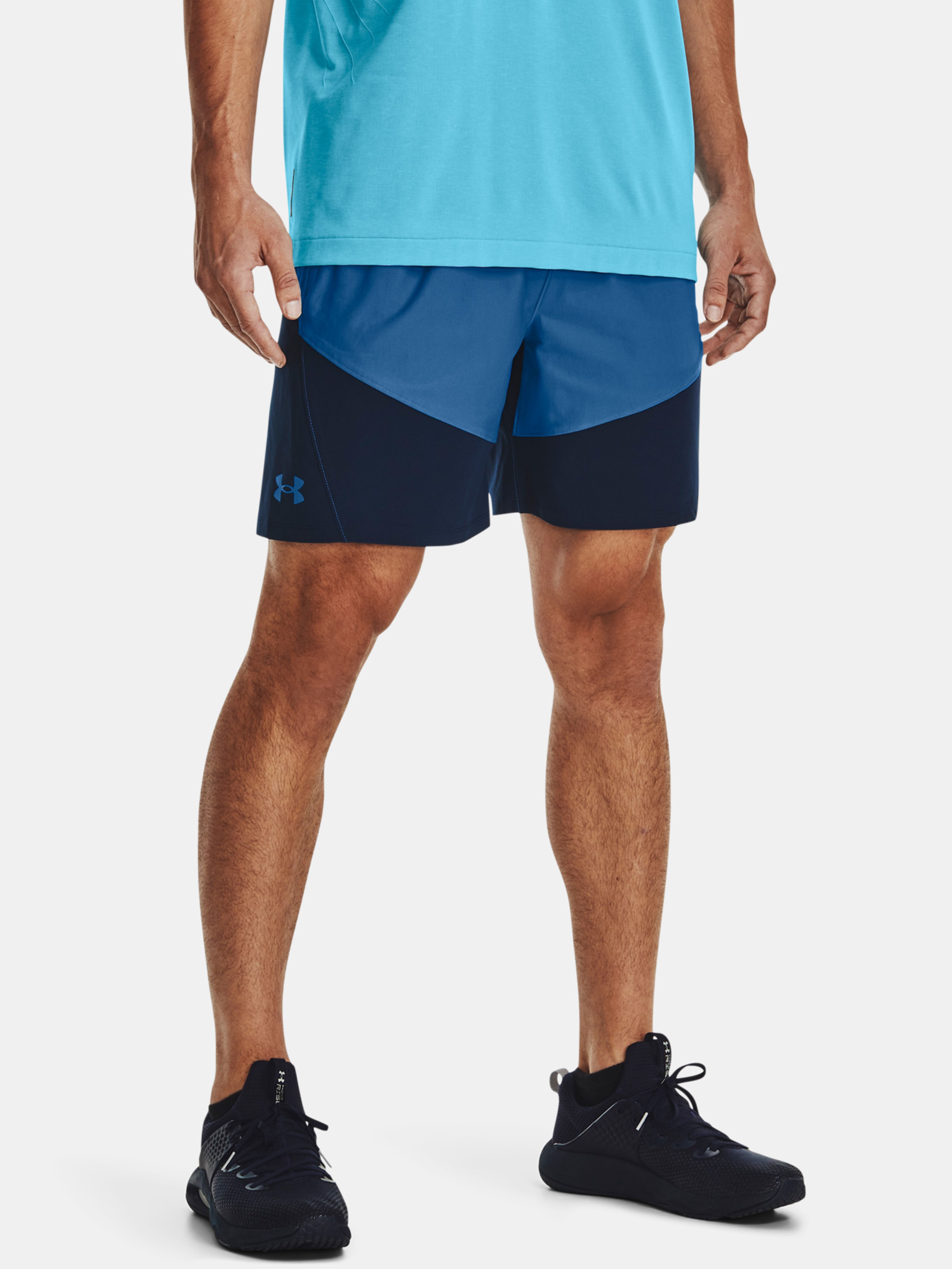 Pánske kraťasy Under Armour UA Knit Woven Hybrid Shorts